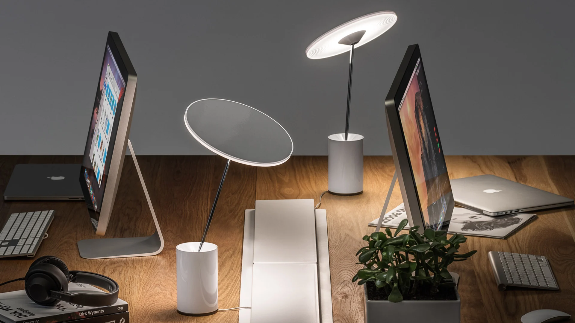 Lampa biurkowa SISIFO biały - Image 2