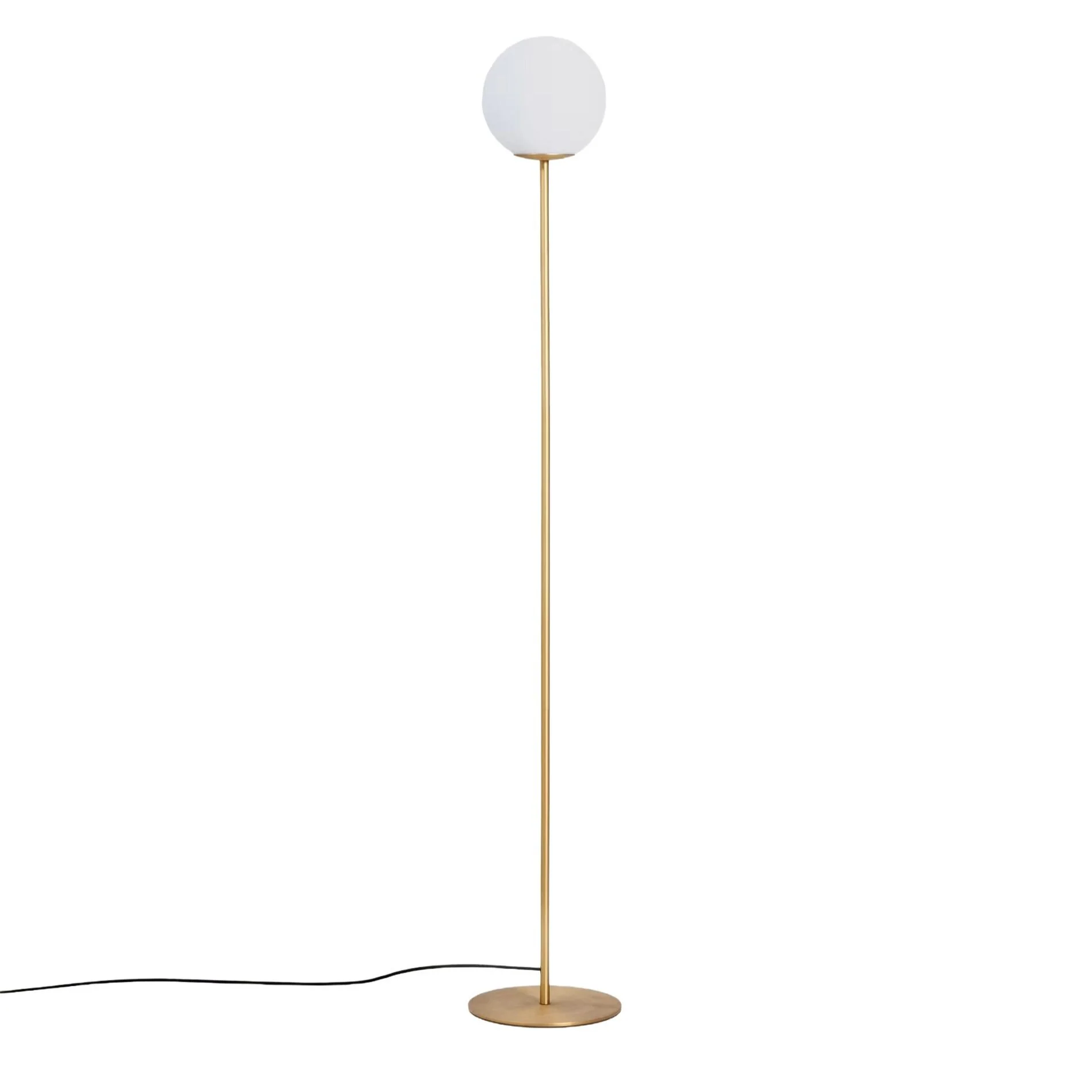 Lampa podłogowa BRISIA szczotkowany mosiądz - Image 3