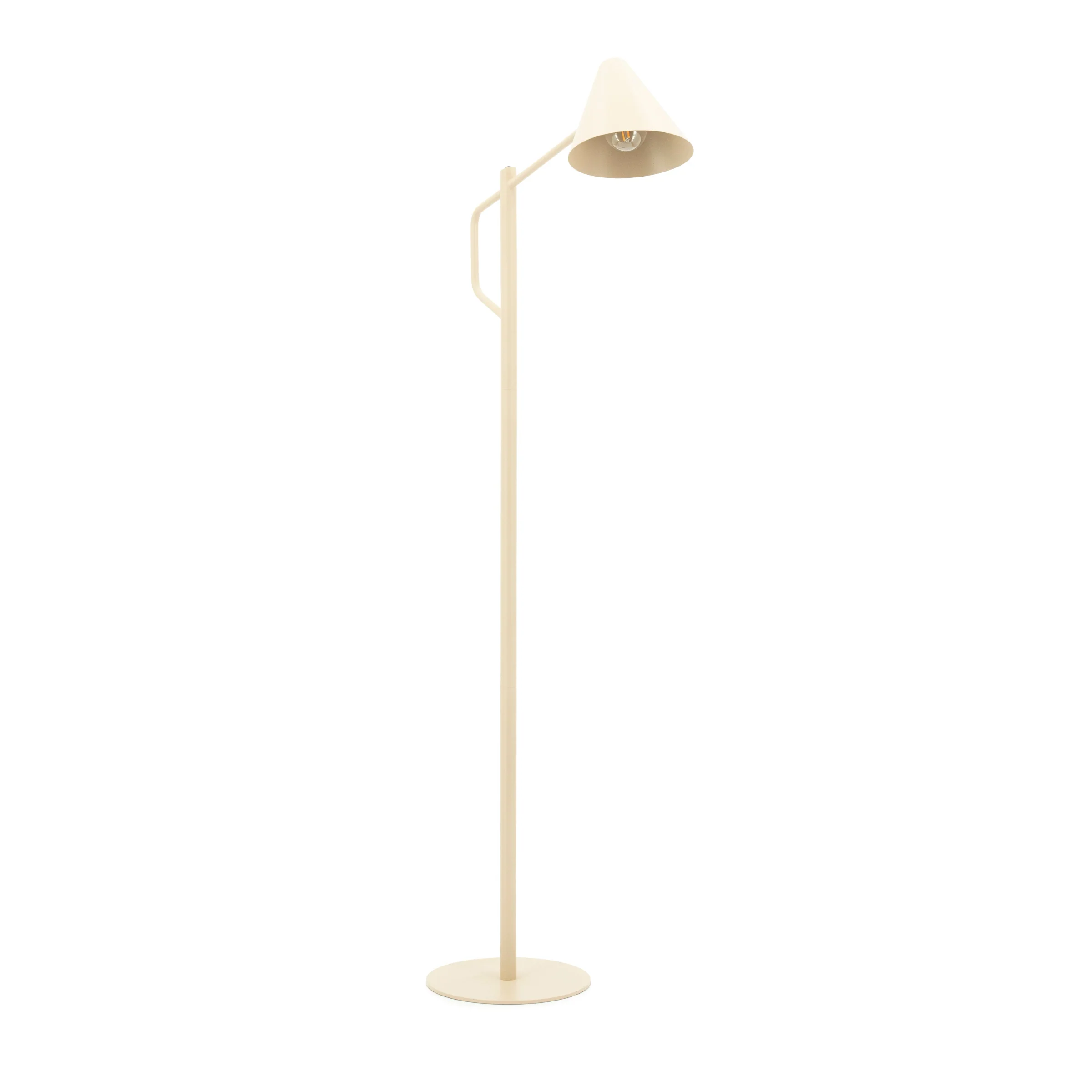 Lampa podłogowa CAPA kremowy