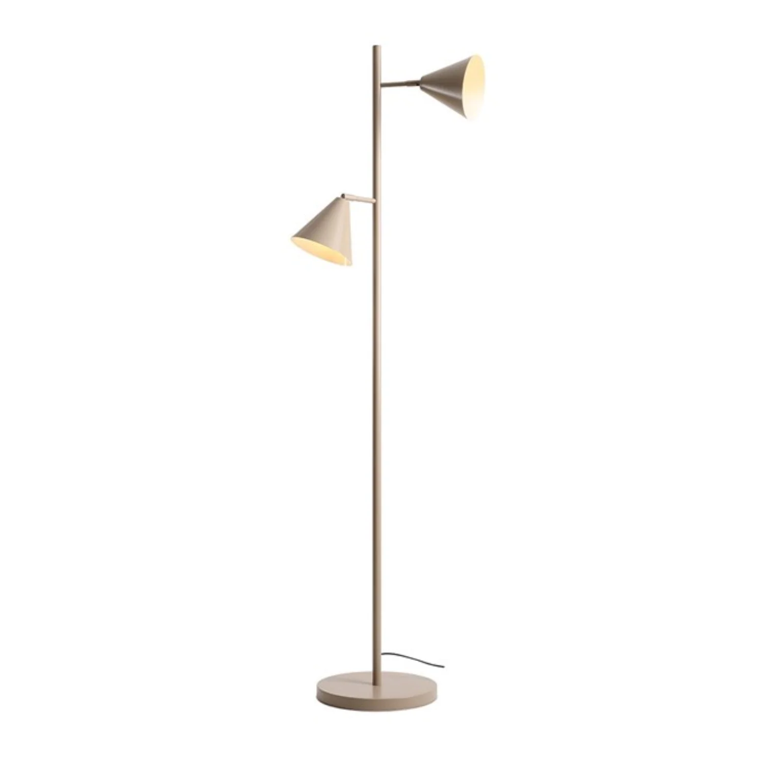 Lampa podłogowa FORM DUO beżowy