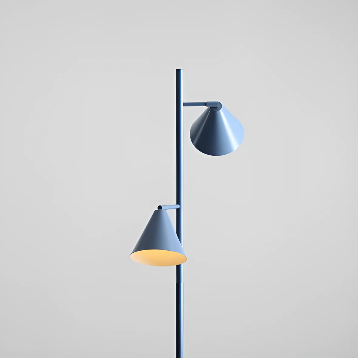 Lampa podłogowa FORM DUO niebieski - Image 3