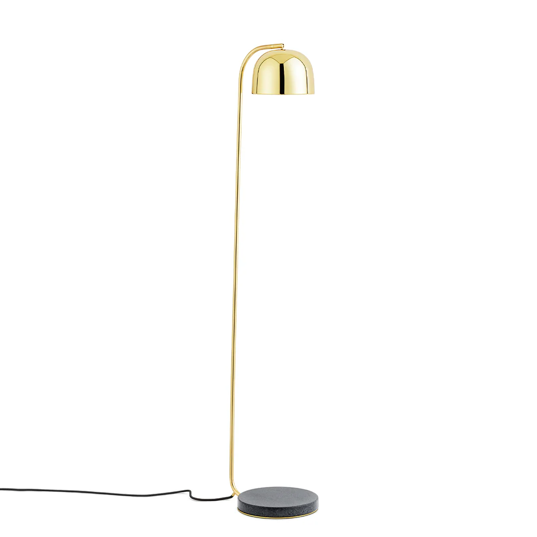 Lampa podłogowa GRANT złoty - poekspozycyjna