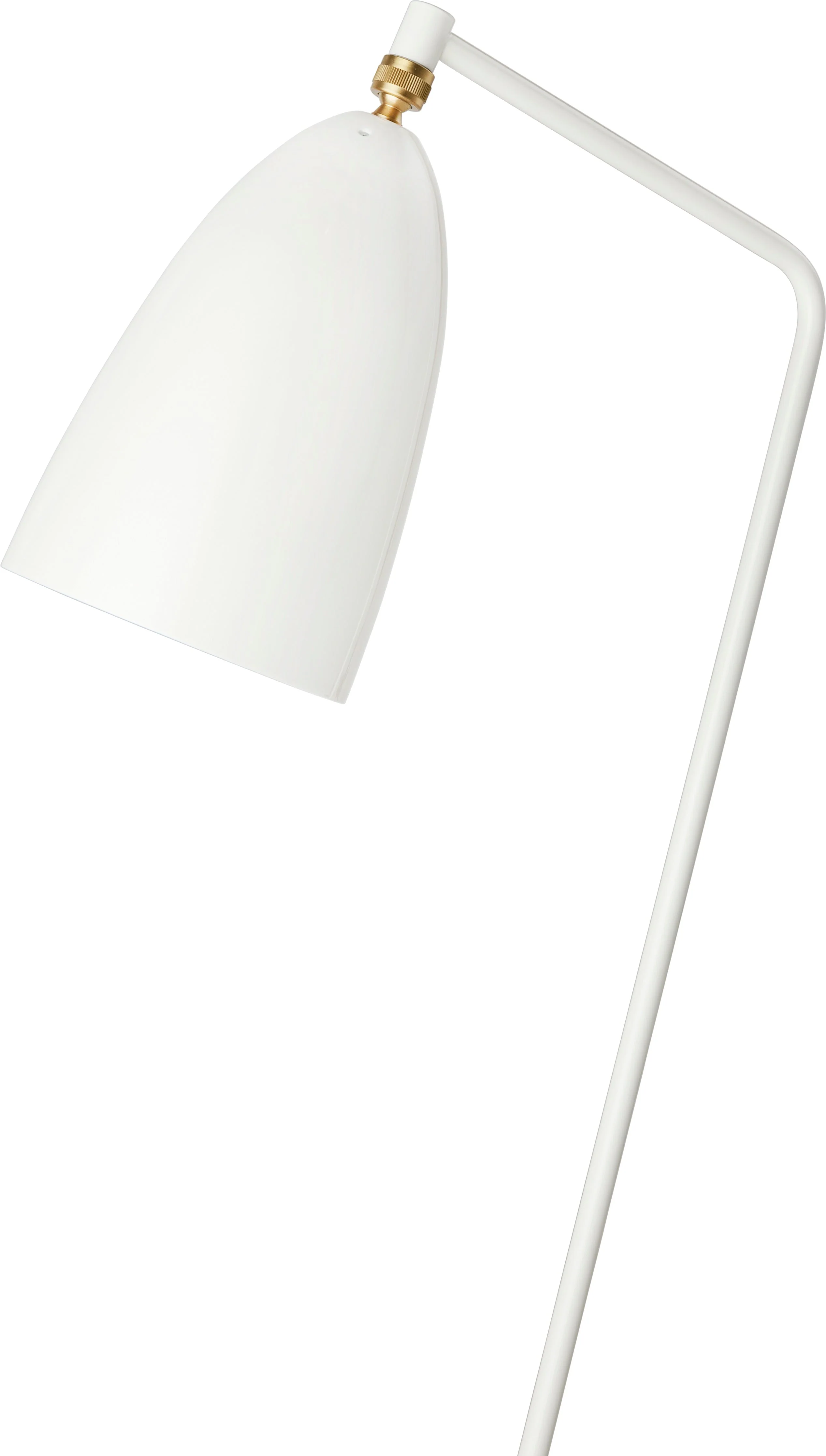 Lampa podłogowa do czytania GRÄSHOPPA biały trójnóg - Image 3