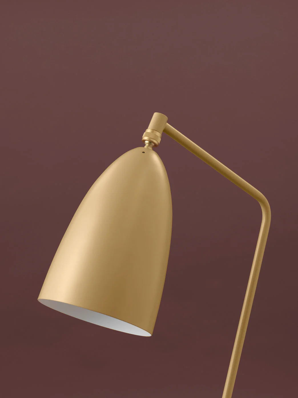 Lampa podłogowa do czytania GRÄSHOPPA czarny błyszczący trójnóg - Image 4