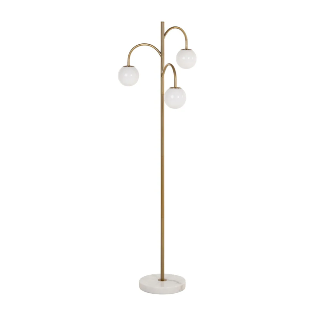 Lampa podłogowa JANOU złoty