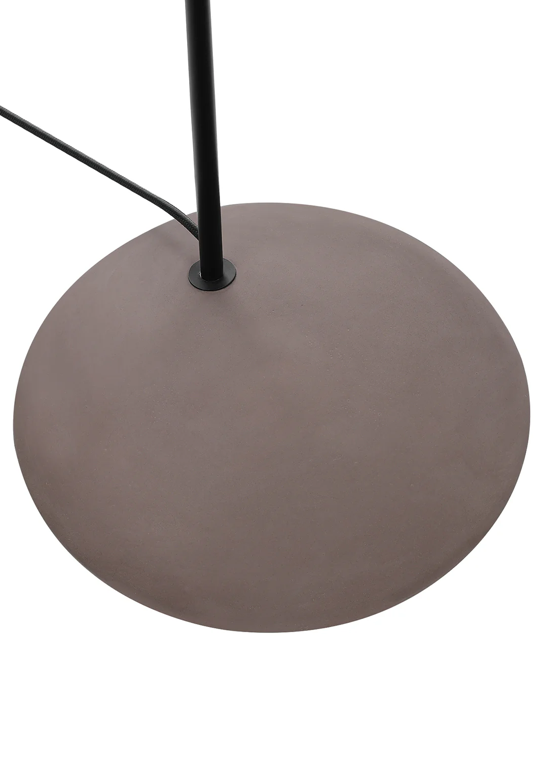 Lampa podłogowa do czytania JUBI aluminium z betonem - Image 5