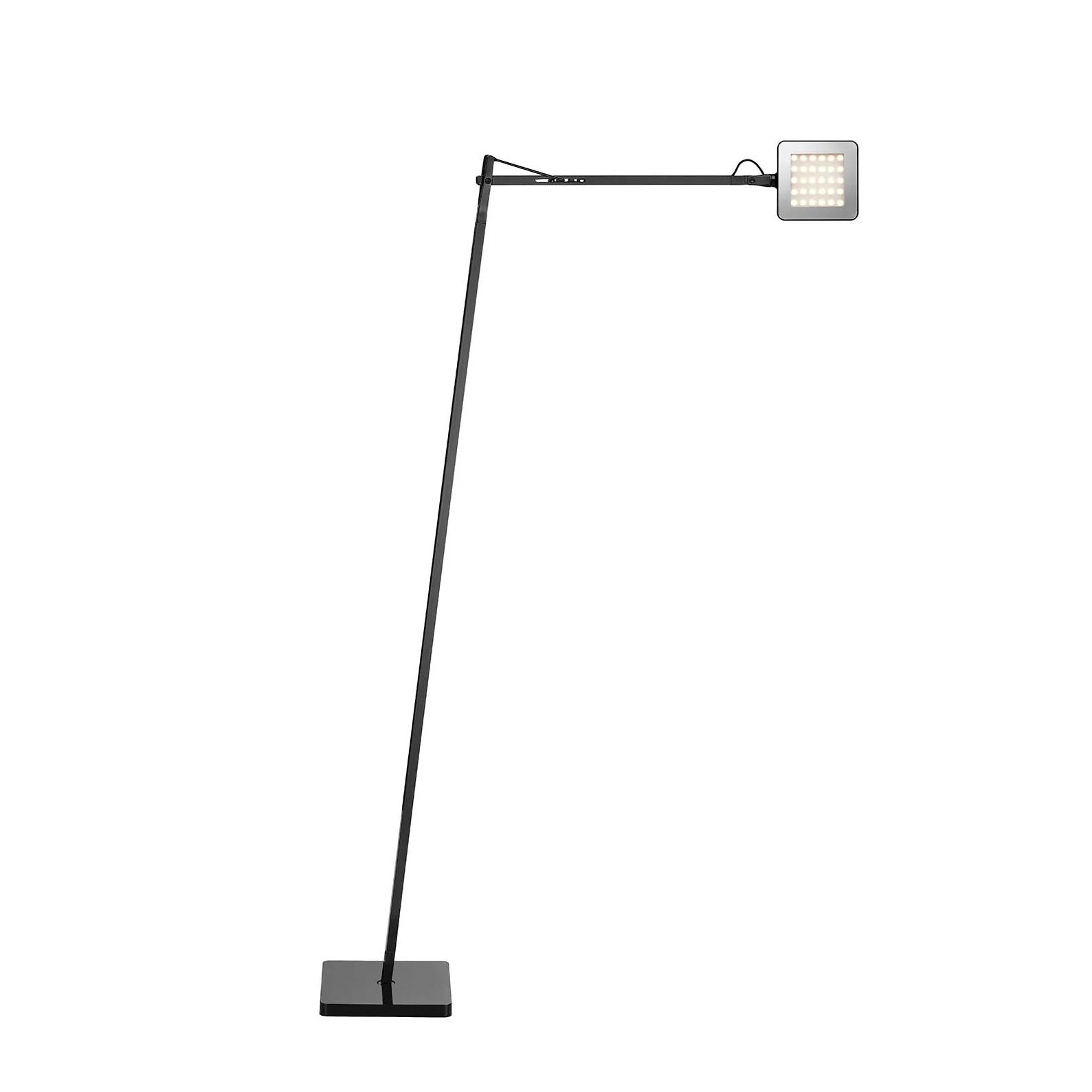 Lampa podłogowa do czytania KELVIN LED czarny