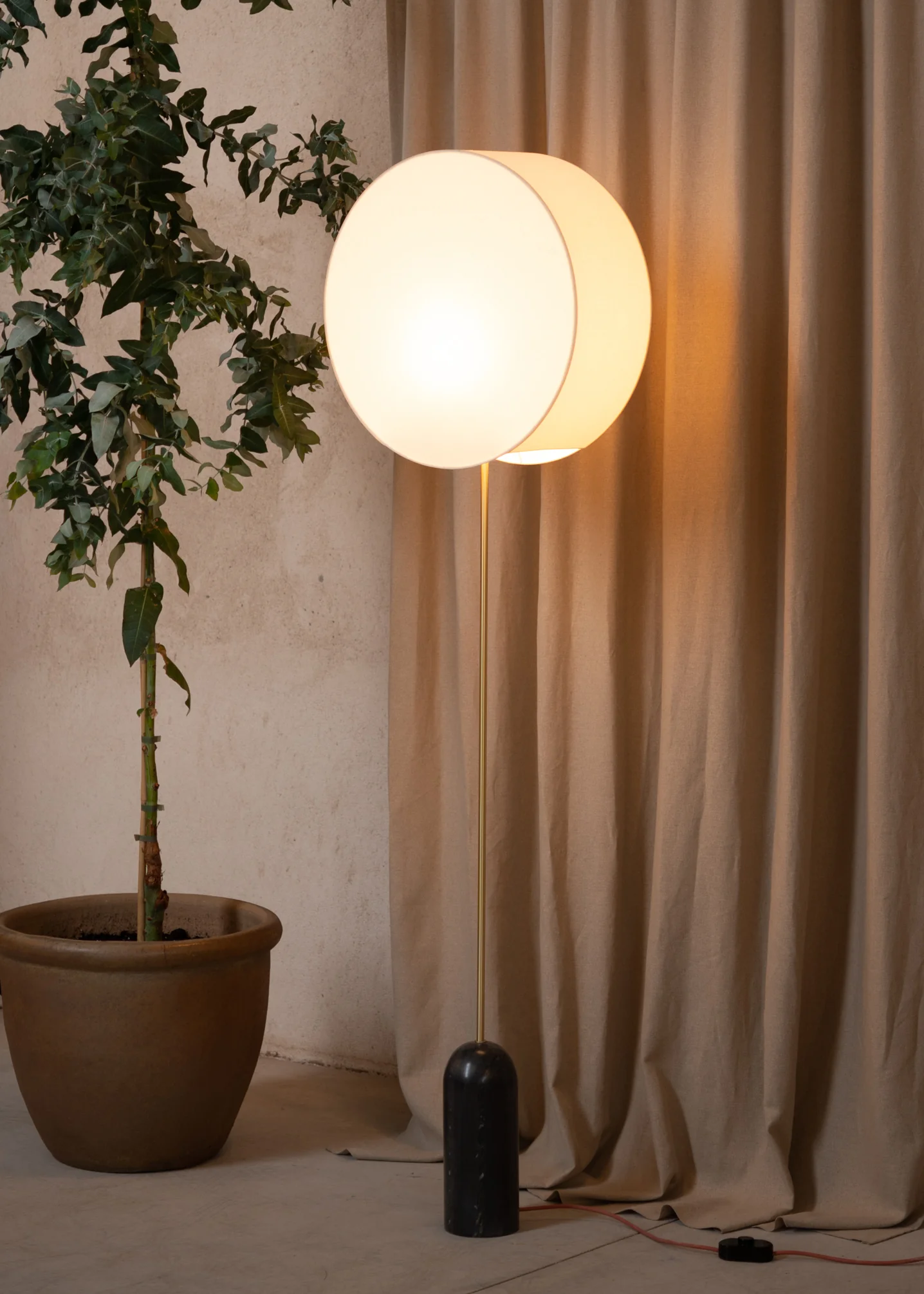 Lampa podłogowa PENDOLO czarny marmur - Image 2
