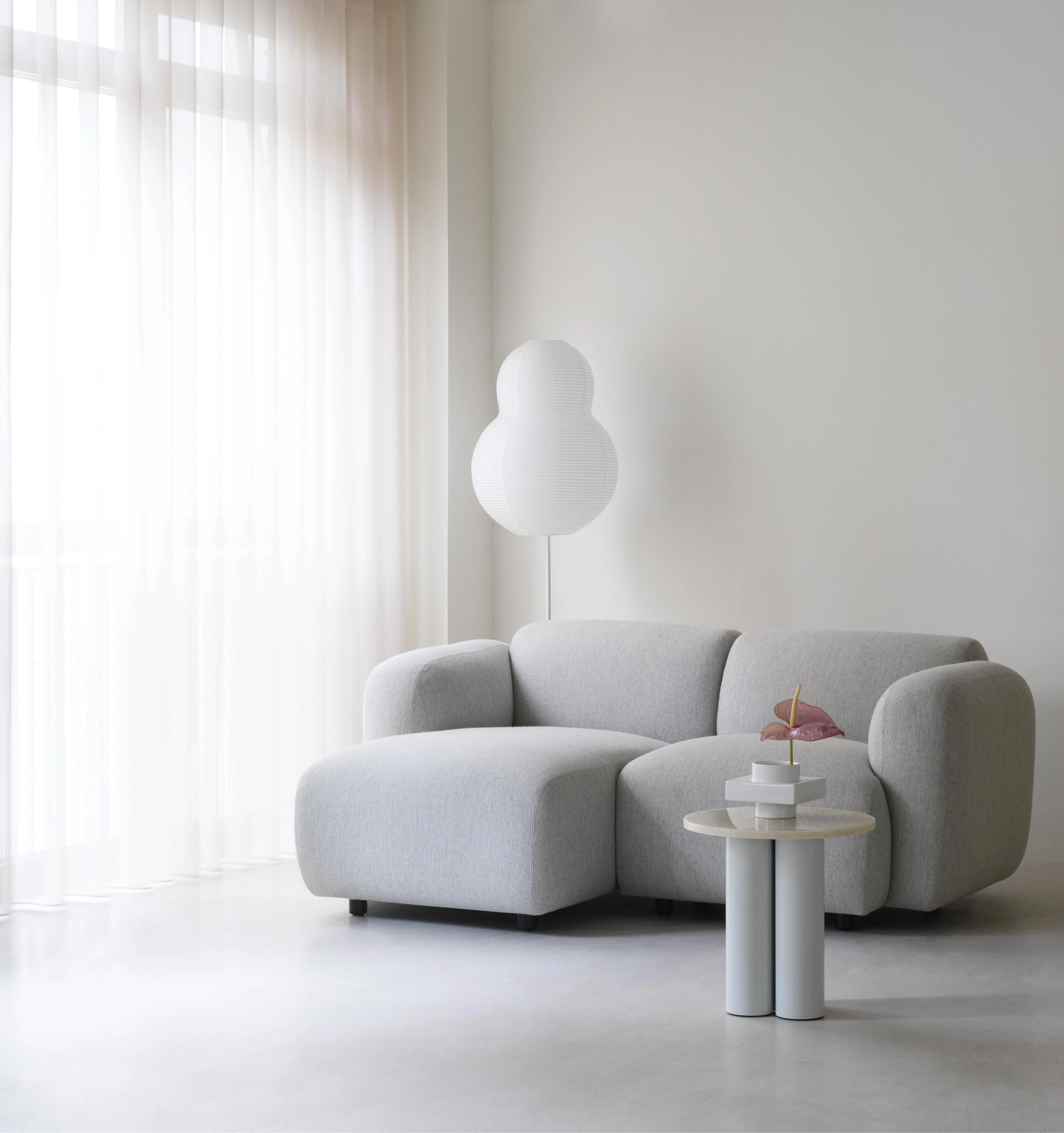 Lampa podłogowa PUFF biały - Image 16