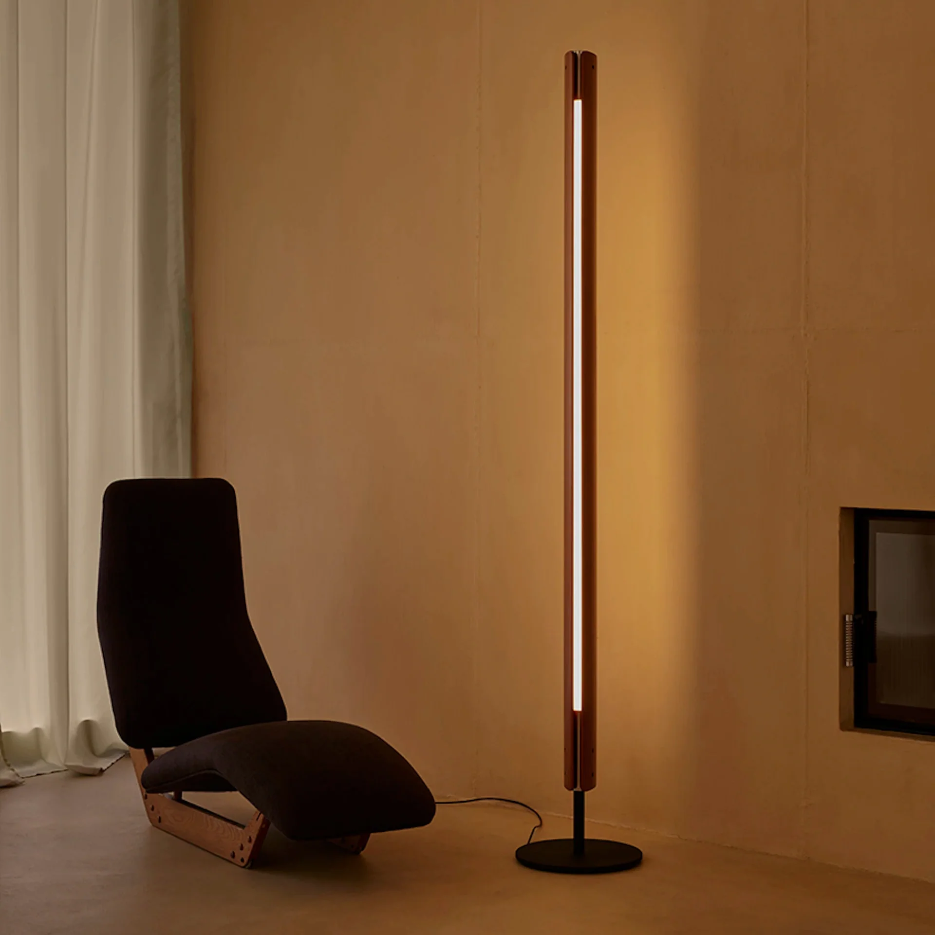 Lampa podłogowa SEKI-HAN miedziany brązowy - Image 2
