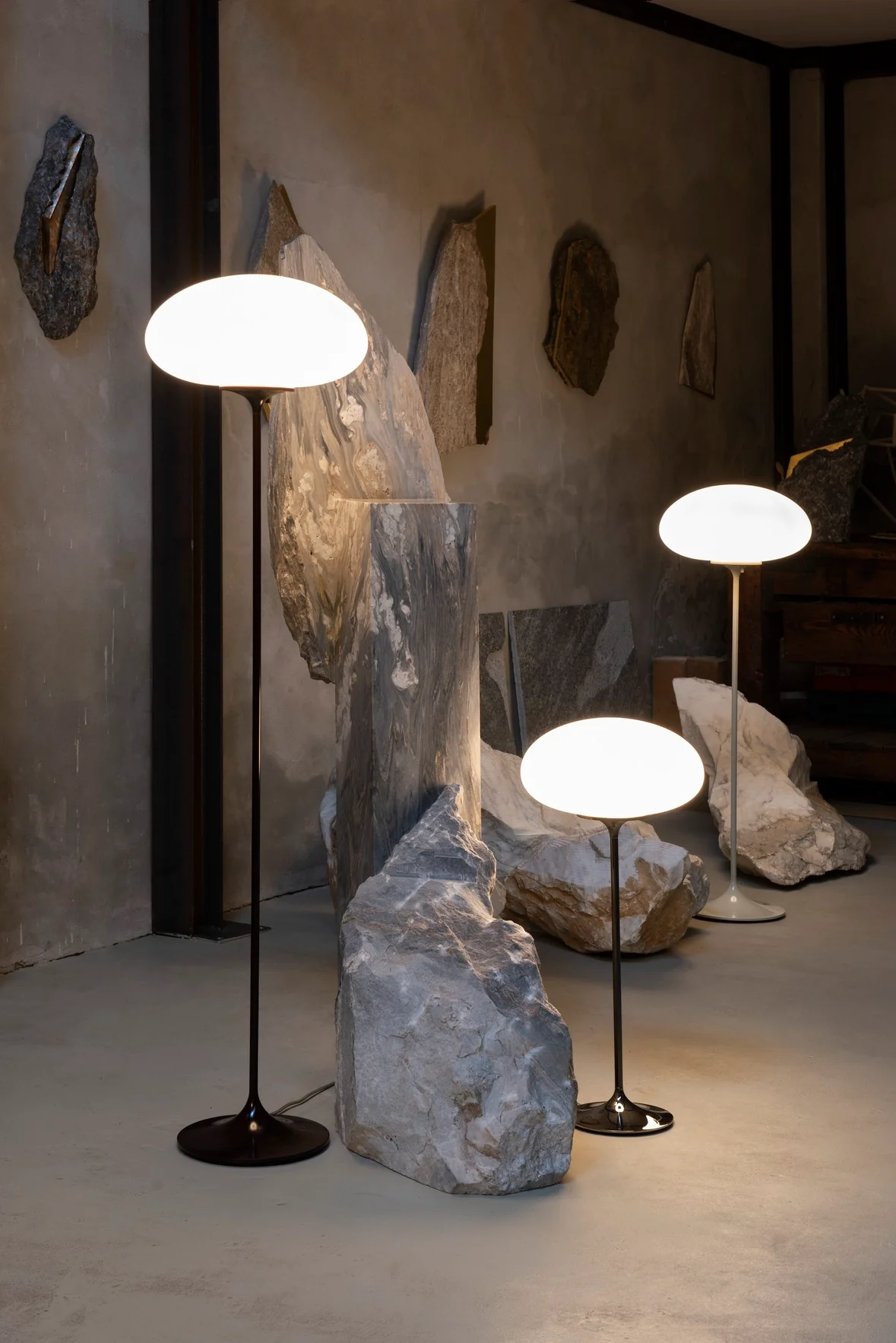 Lampa podłogowa STEMLITE czarny chrom - Image 7