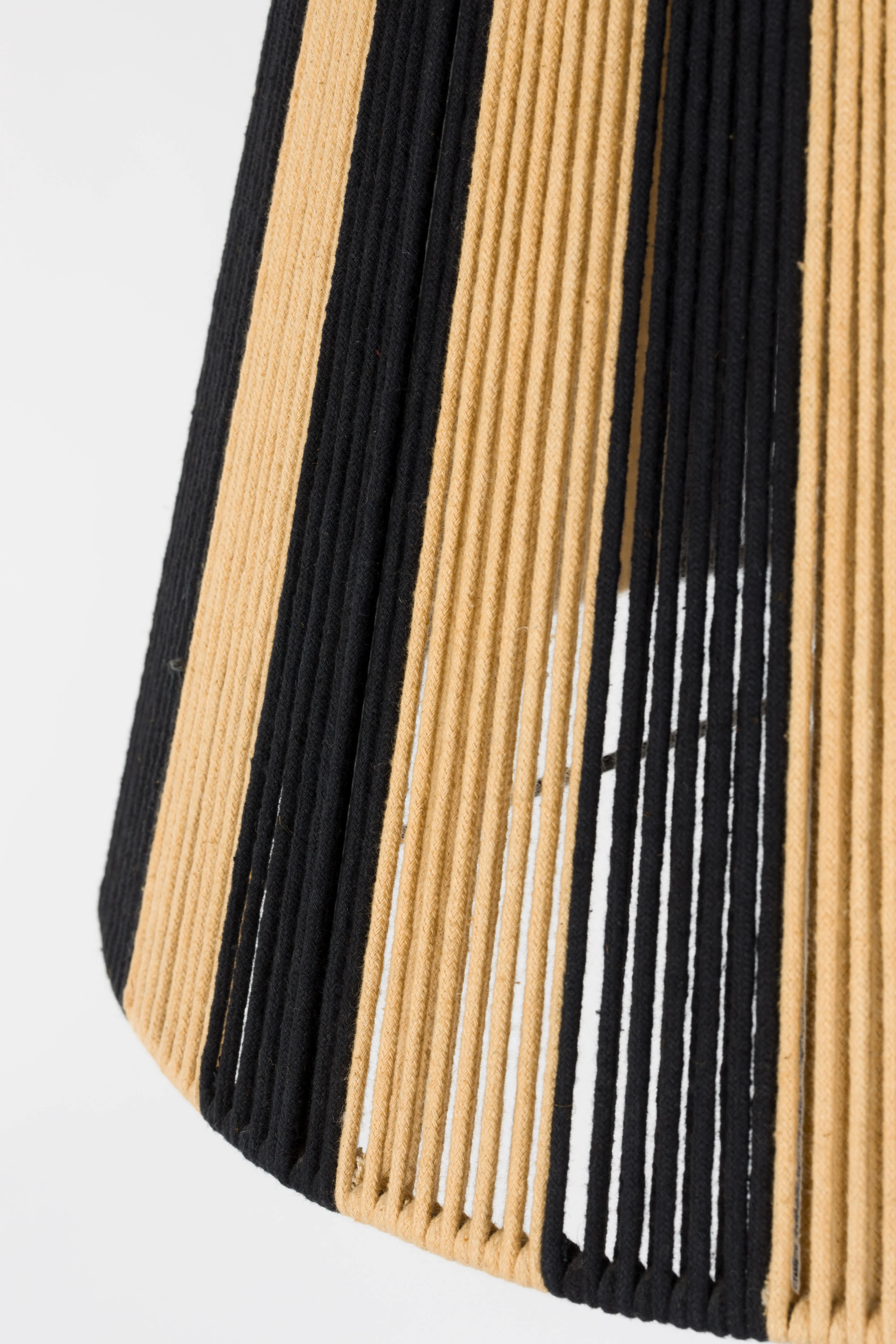 Lampa podłogowa STRIPE IT UP jasnobrązowy z czarnym - Image 5