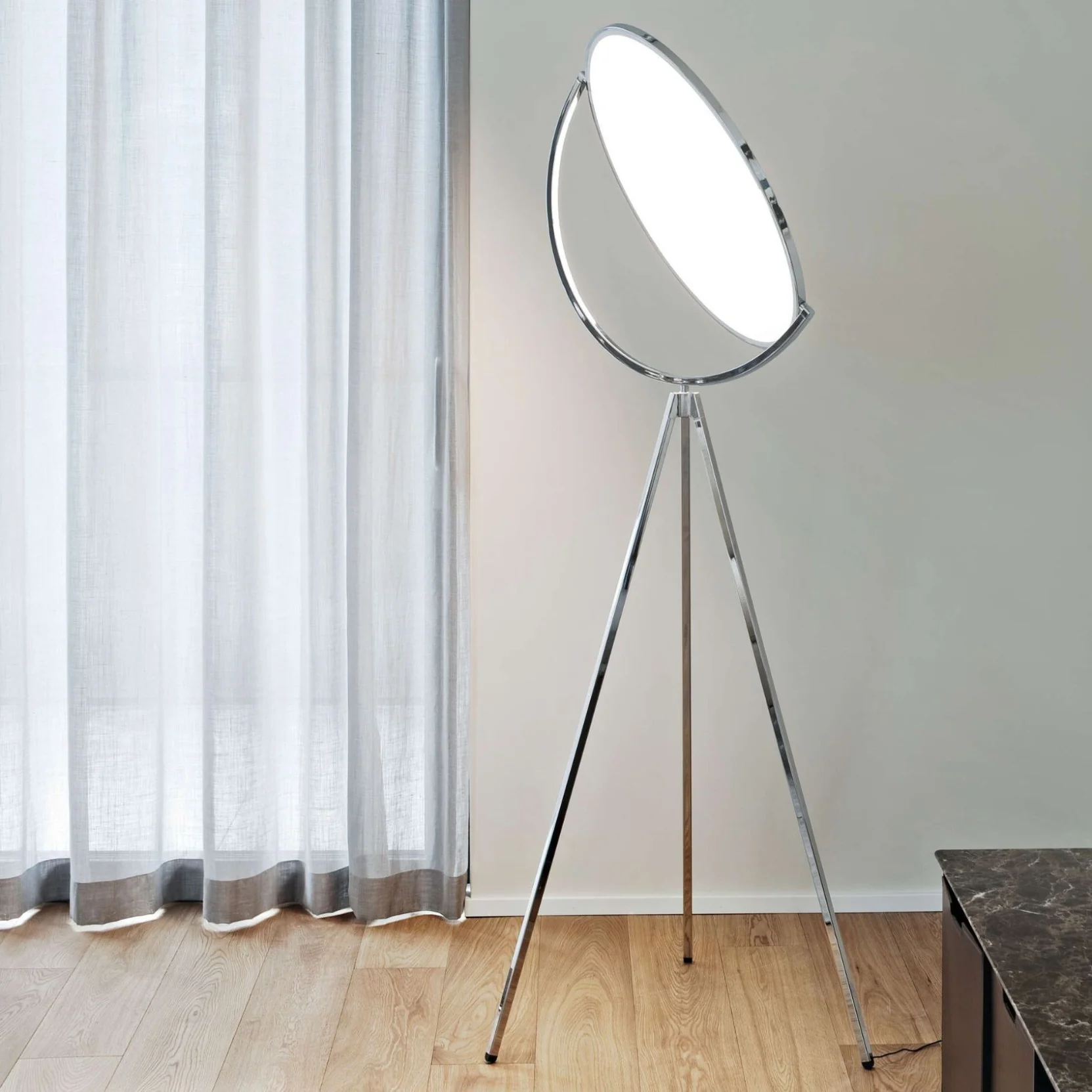 Lampa podłogowa SUPERLOON chromowany - Image 2