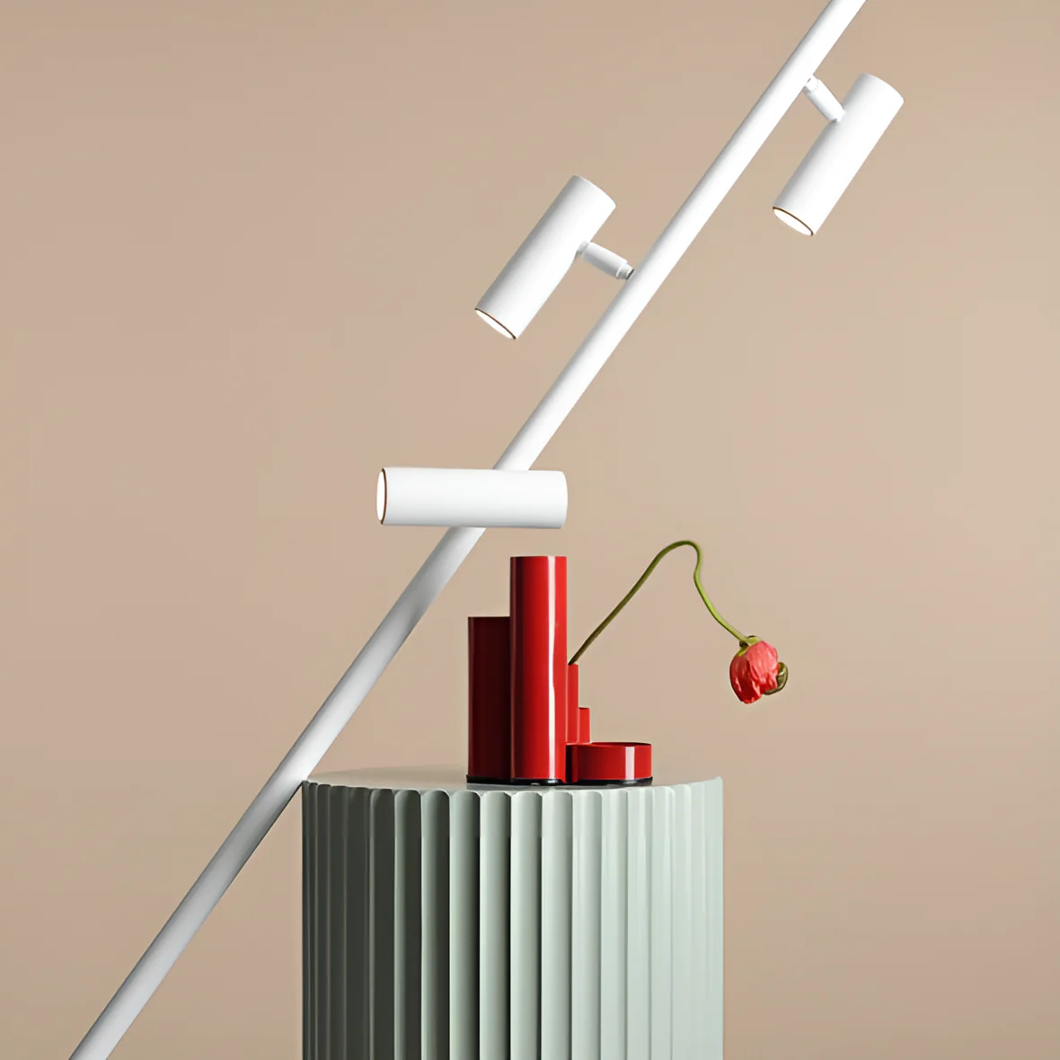 Lampa podłogowa TREVO biały - Image 3