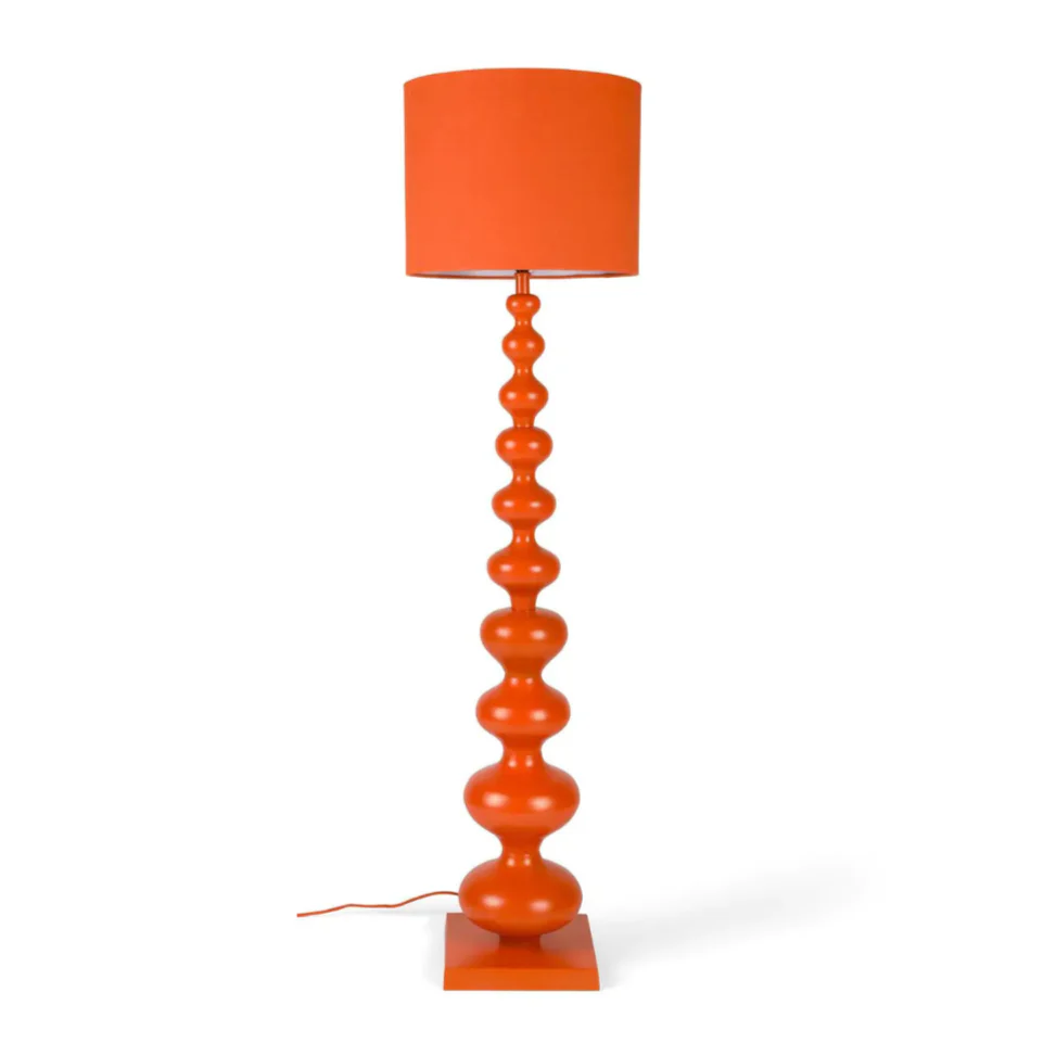 Lampa podłogowa WHEN ORANGE IS KING pomarańczowy