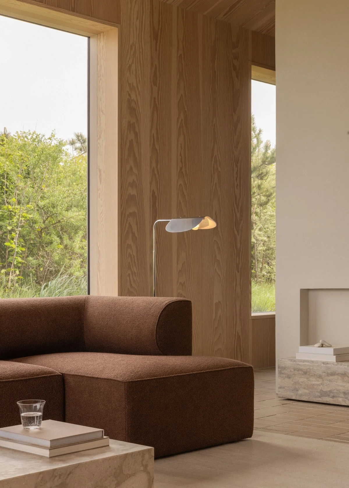 Lampa podłogowa WING polerowane aluminium - Image 2