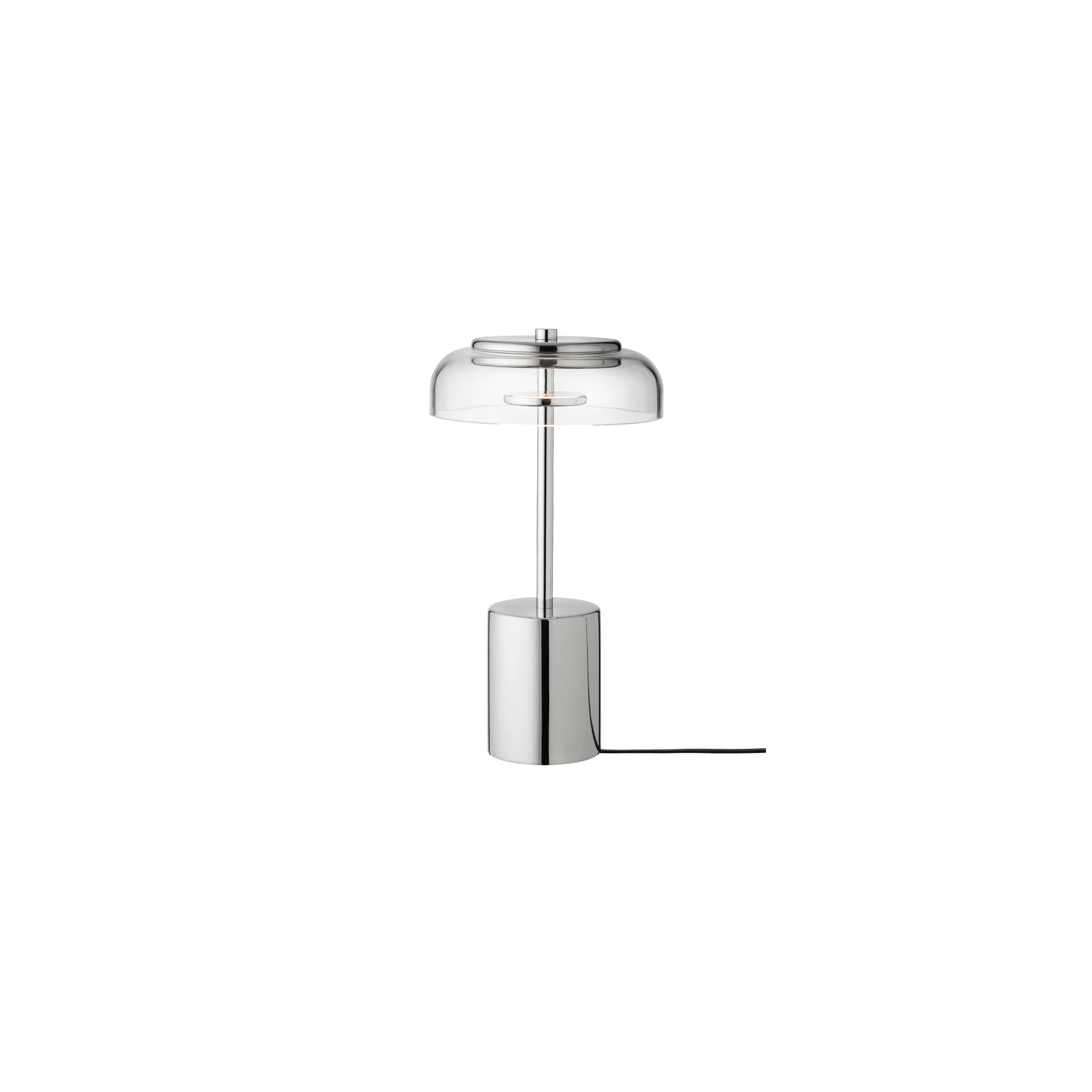 Lampa przenośna BLOSSI srebrny z transparentnym szkłem - Image 14
