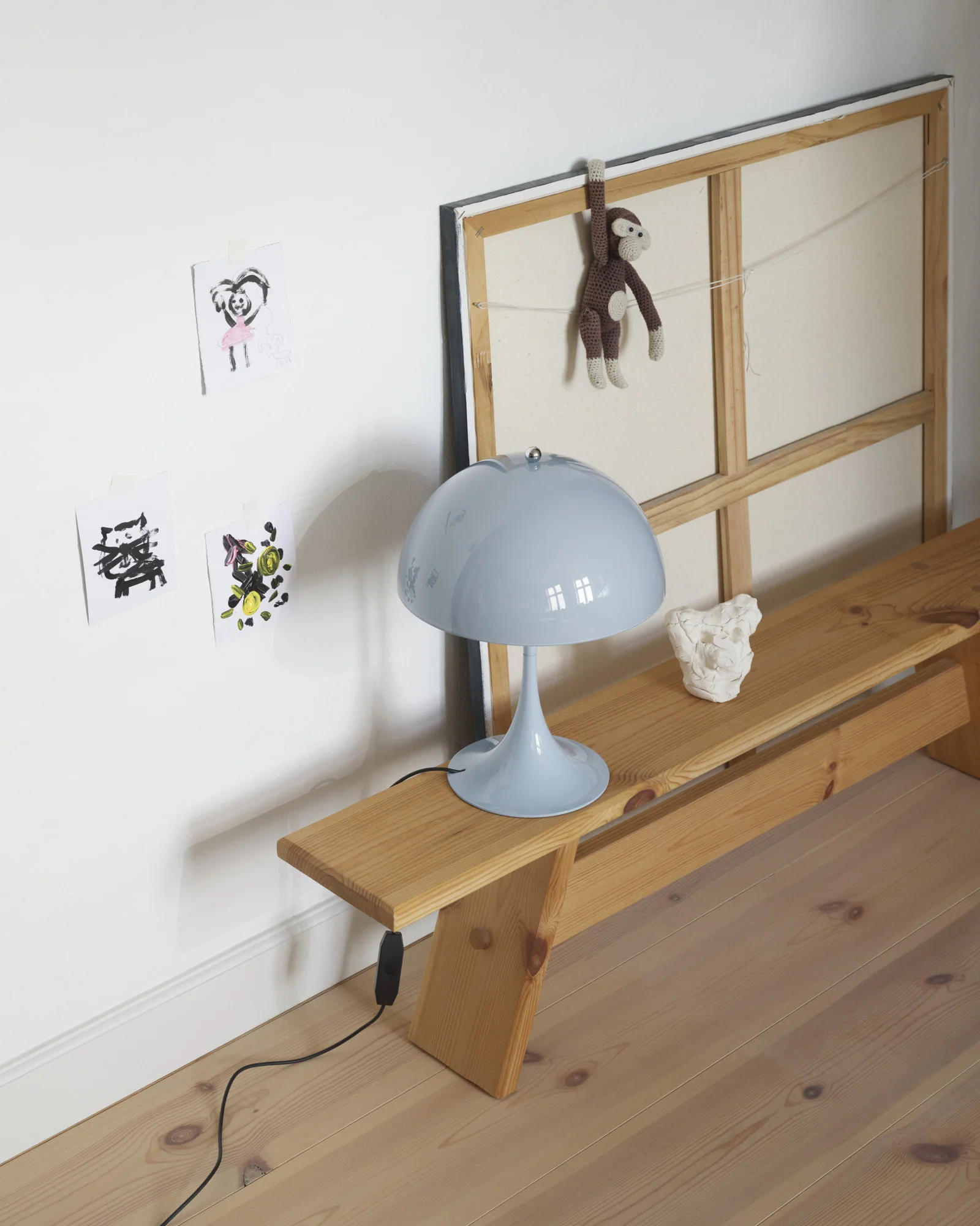 Lampa przenośna PANTHELLA 250 błękitny opal - Image 2