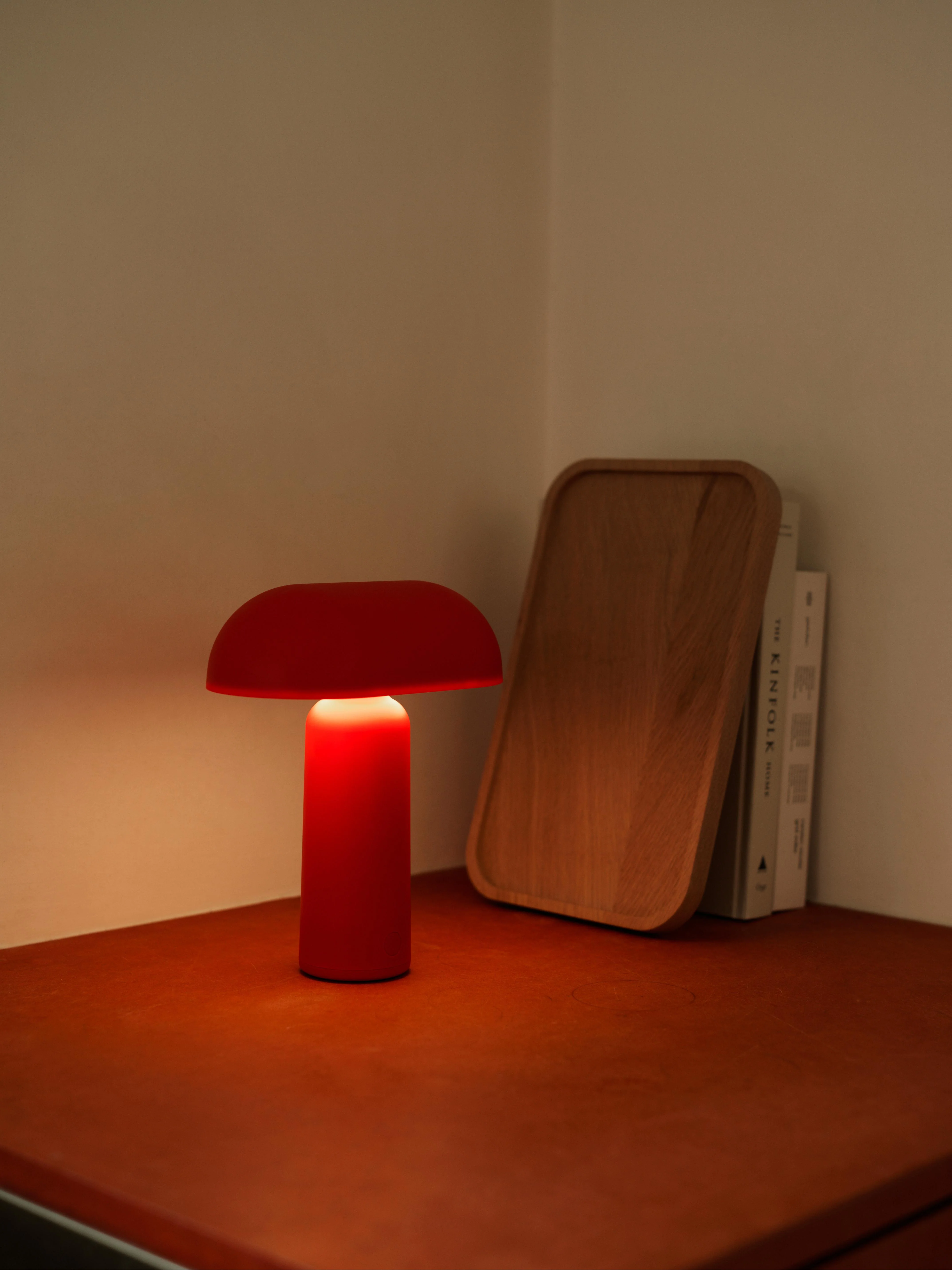 Lampa przenośna PORTA czerwony - Image 2
