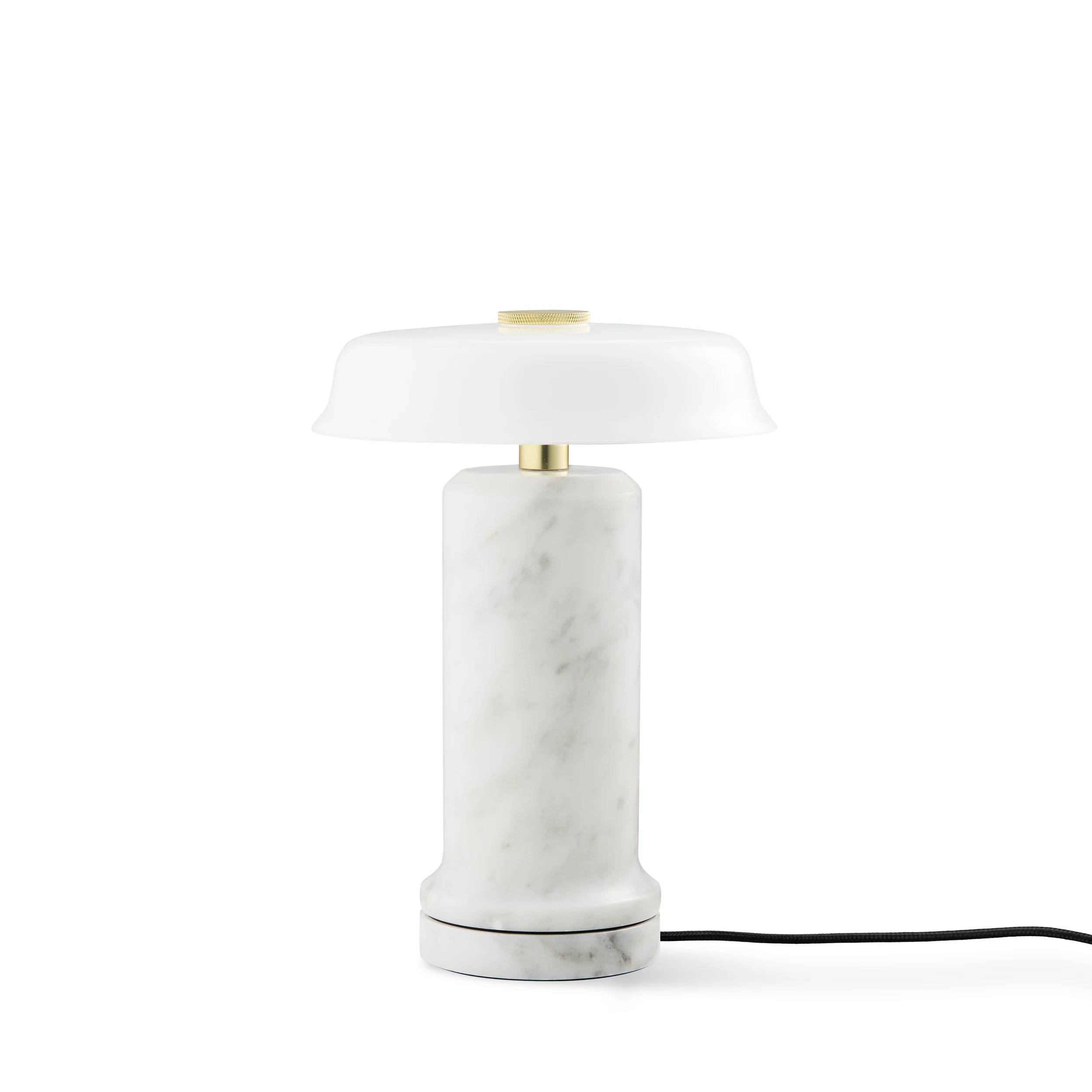 Lampa przenośna TRIP NO. 2 biały marmur z mlecznobiałym szkłem - Image 7