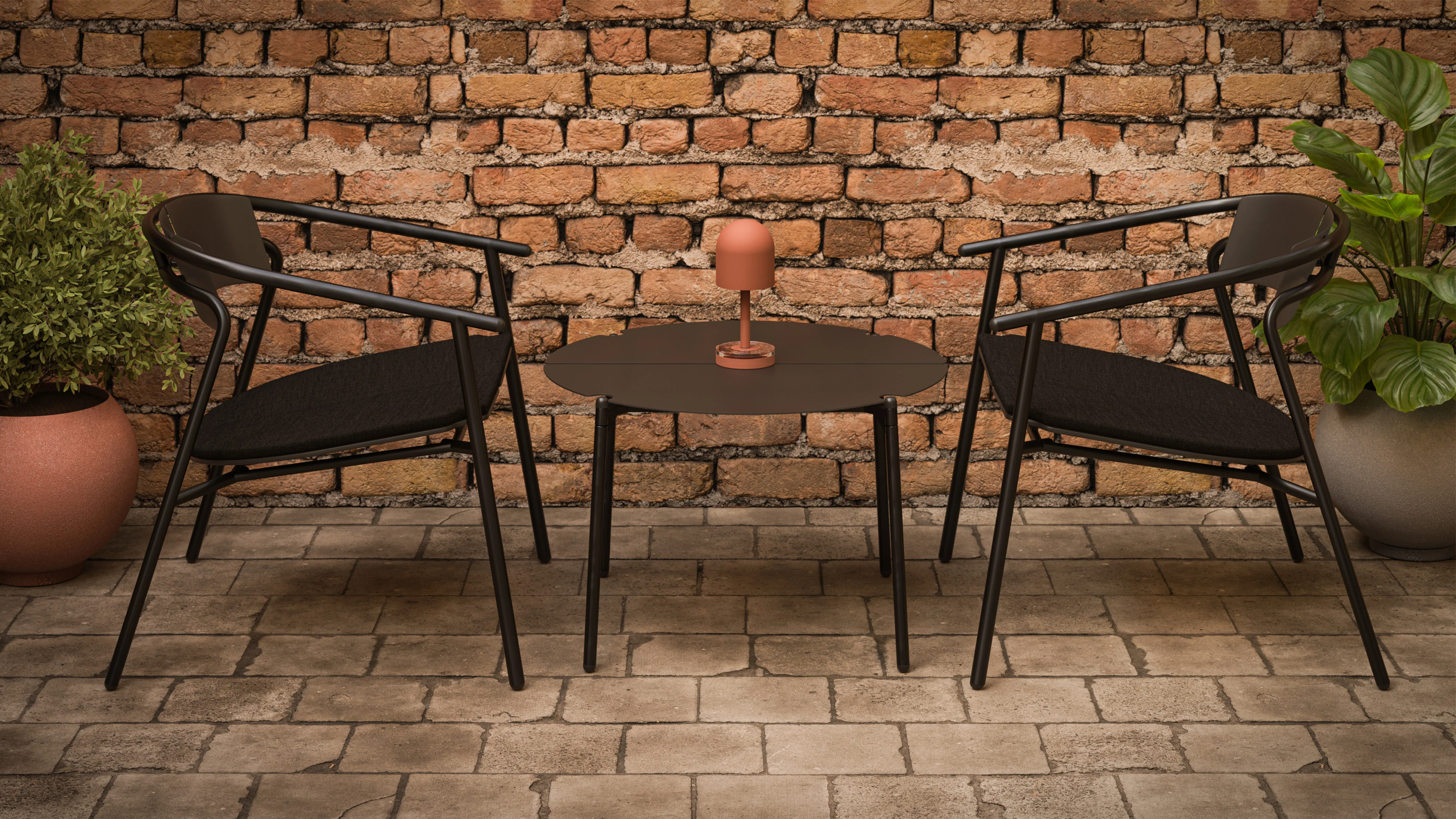 Lampa przenośna LUCEO beżowy - Image 5