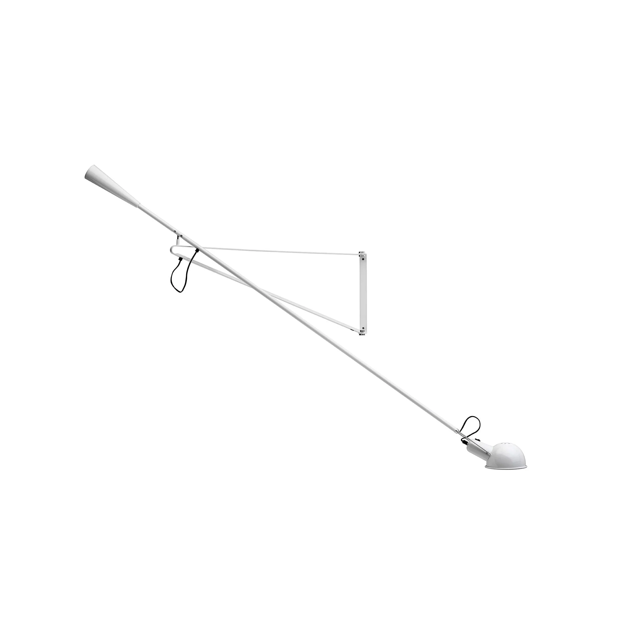 Lampa ścienna na wysięgniku 265 biały - Image 3