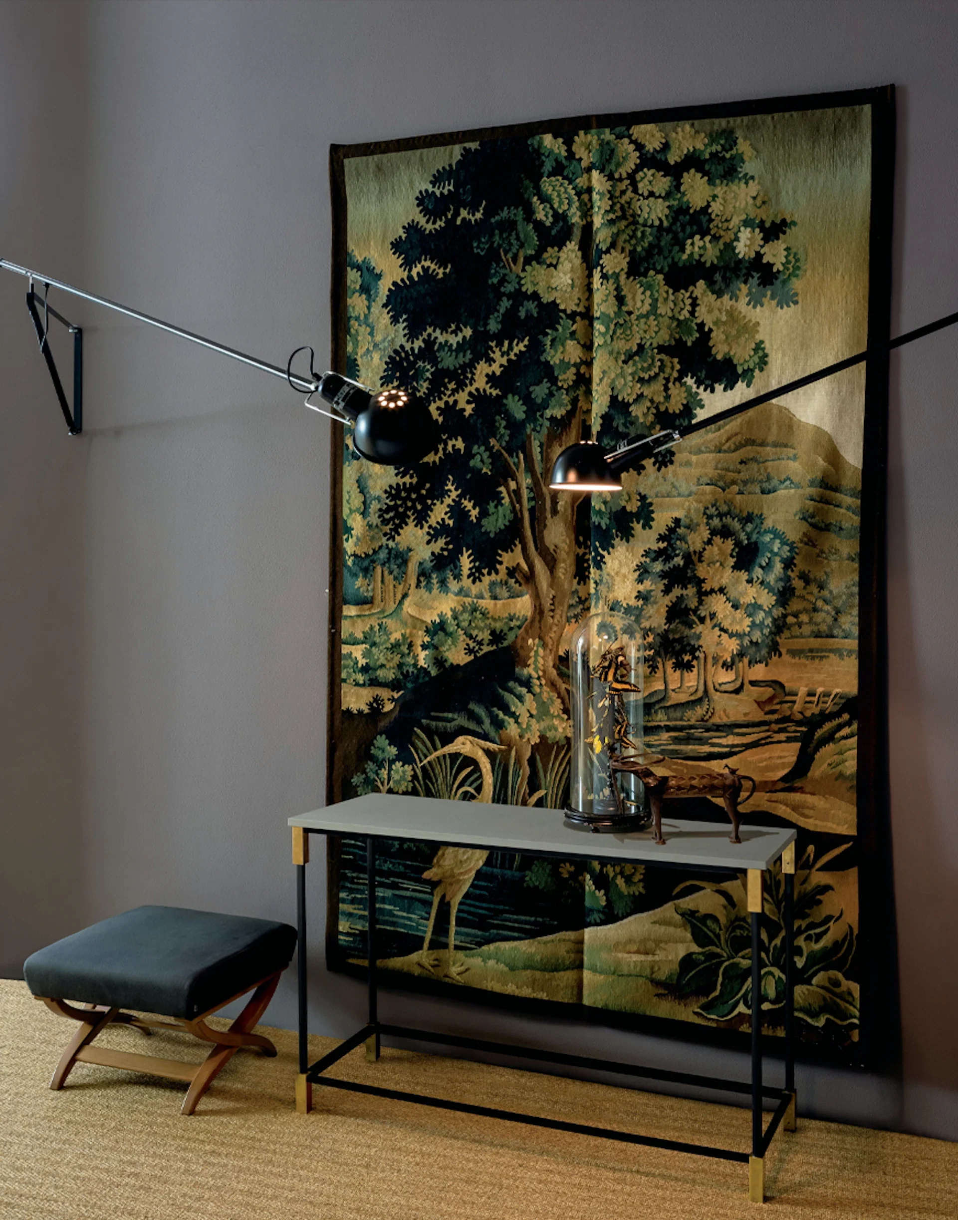 Lampa ścienna na wysięgniku 265 czarny - Image 7