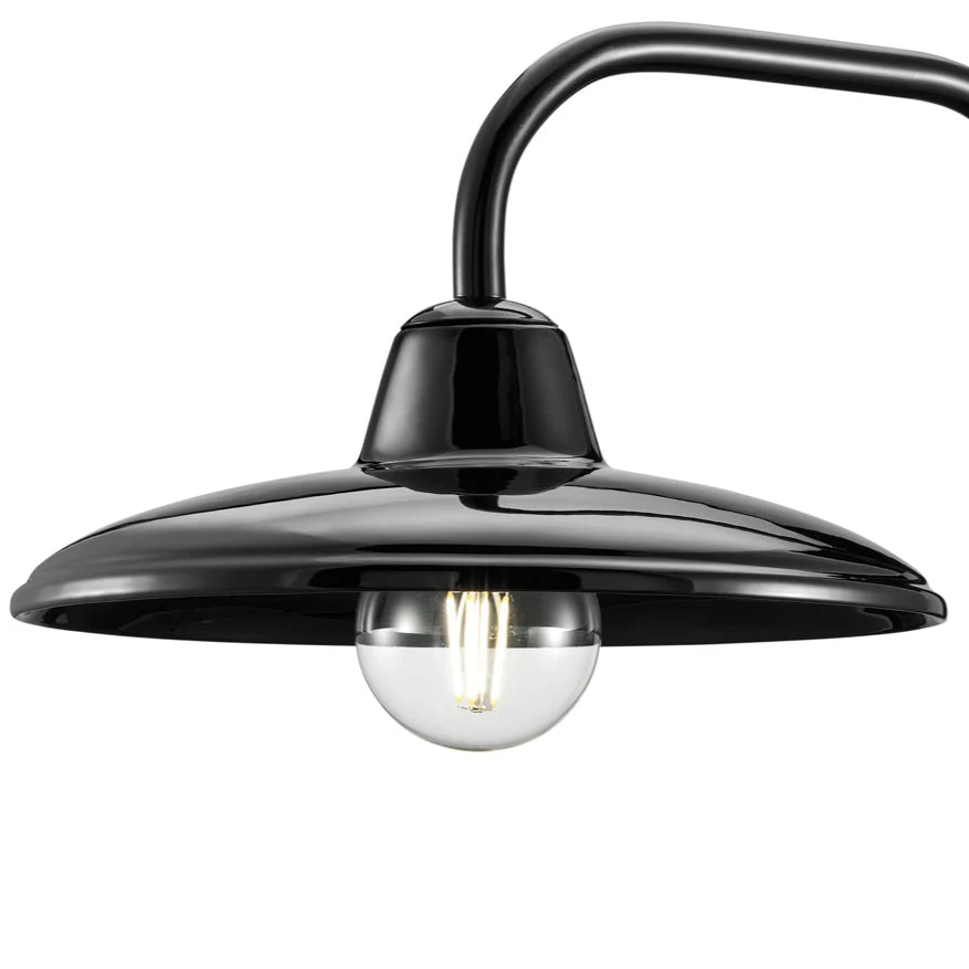 Lampa ścienna z wysięgnikiem ceramiczna B&W czarny - Image 2