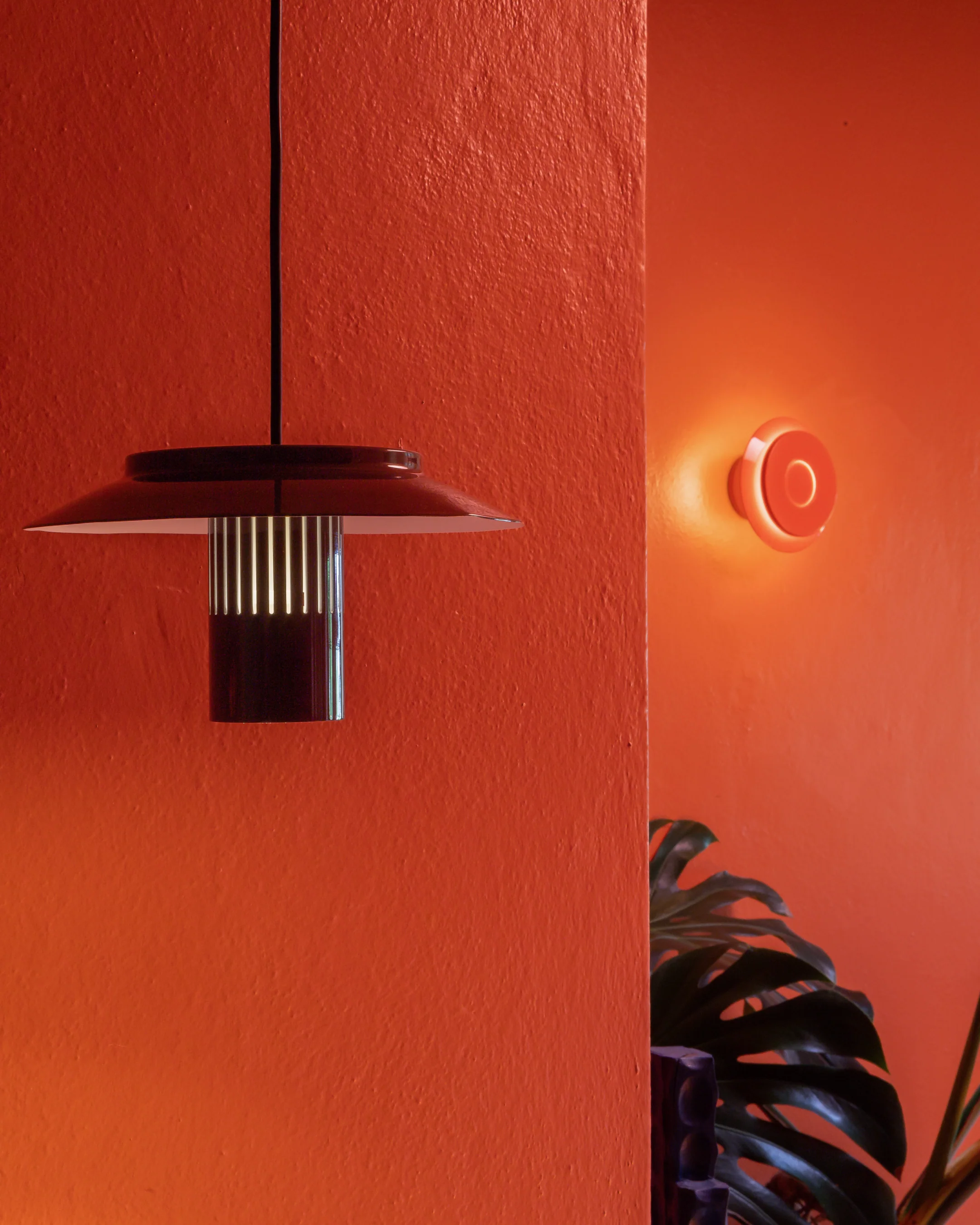 Lampa ścienna LILLE czerwona pomarańcza - Image 15