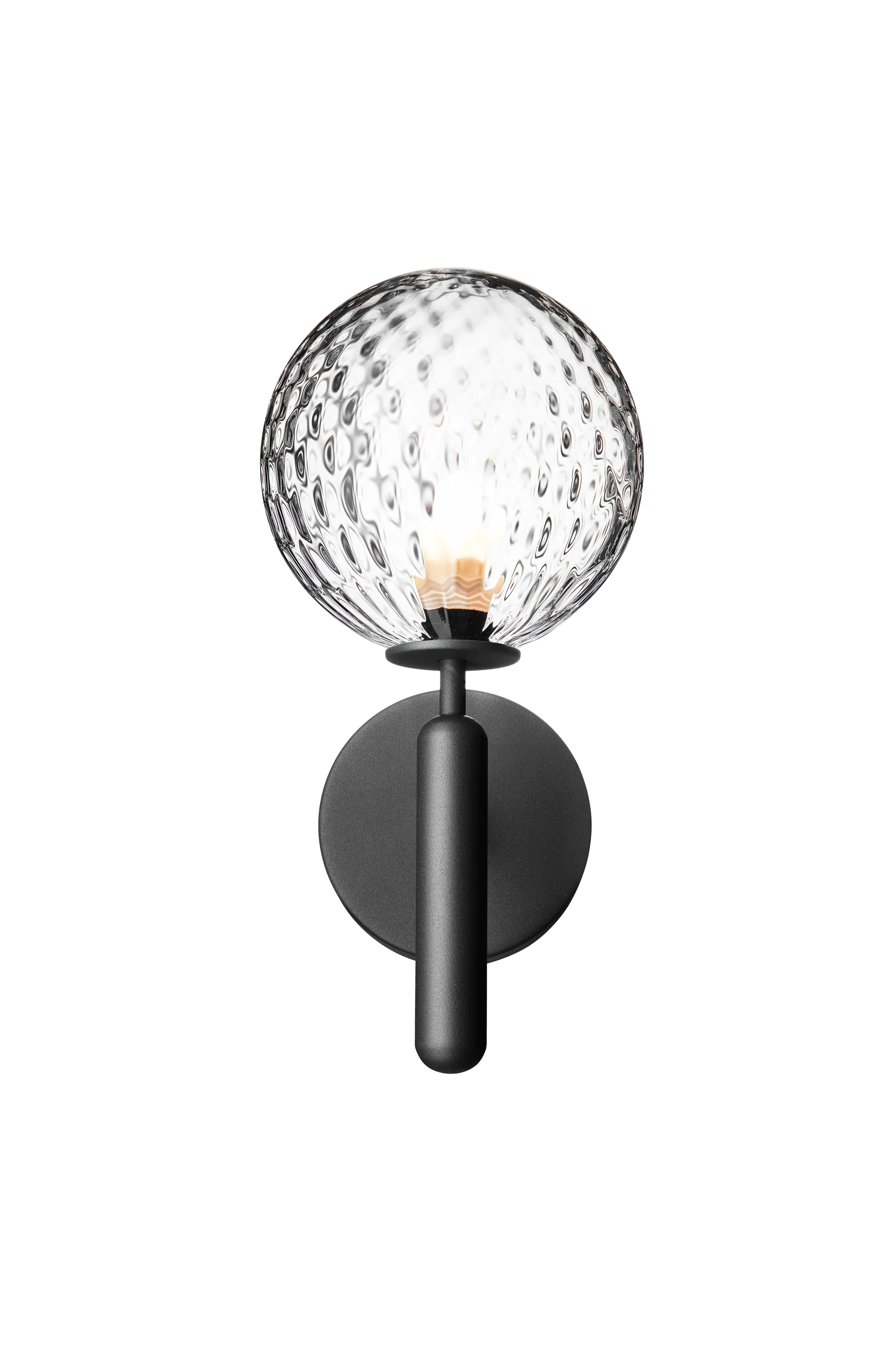 Lampa ścienna MIIRA grafitowy z transparentnym szkłem - Image 4