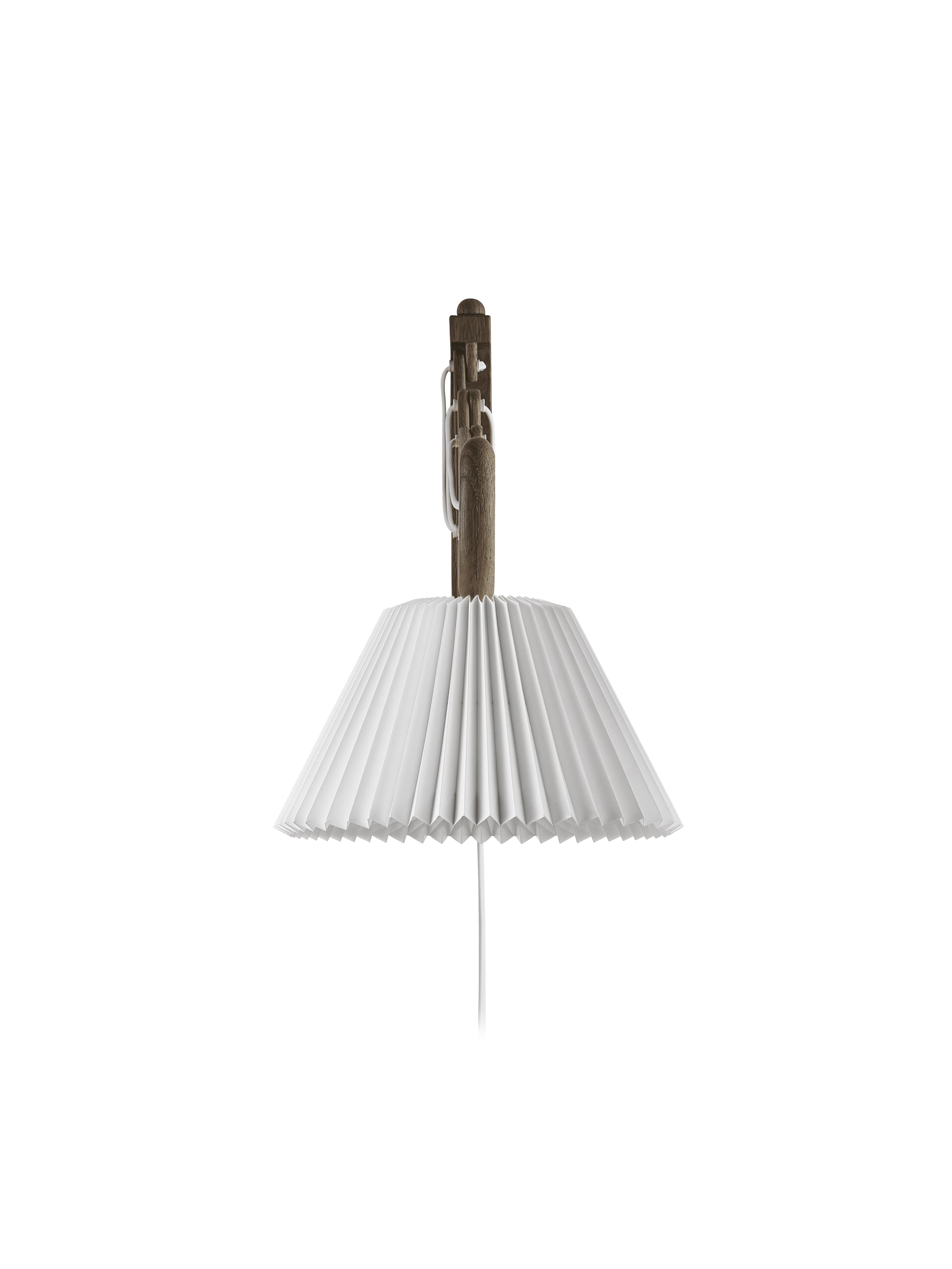 Lampa ścienna MODEL 223 2/17 SAX biały z ciemną dębową podstawą - Image 13