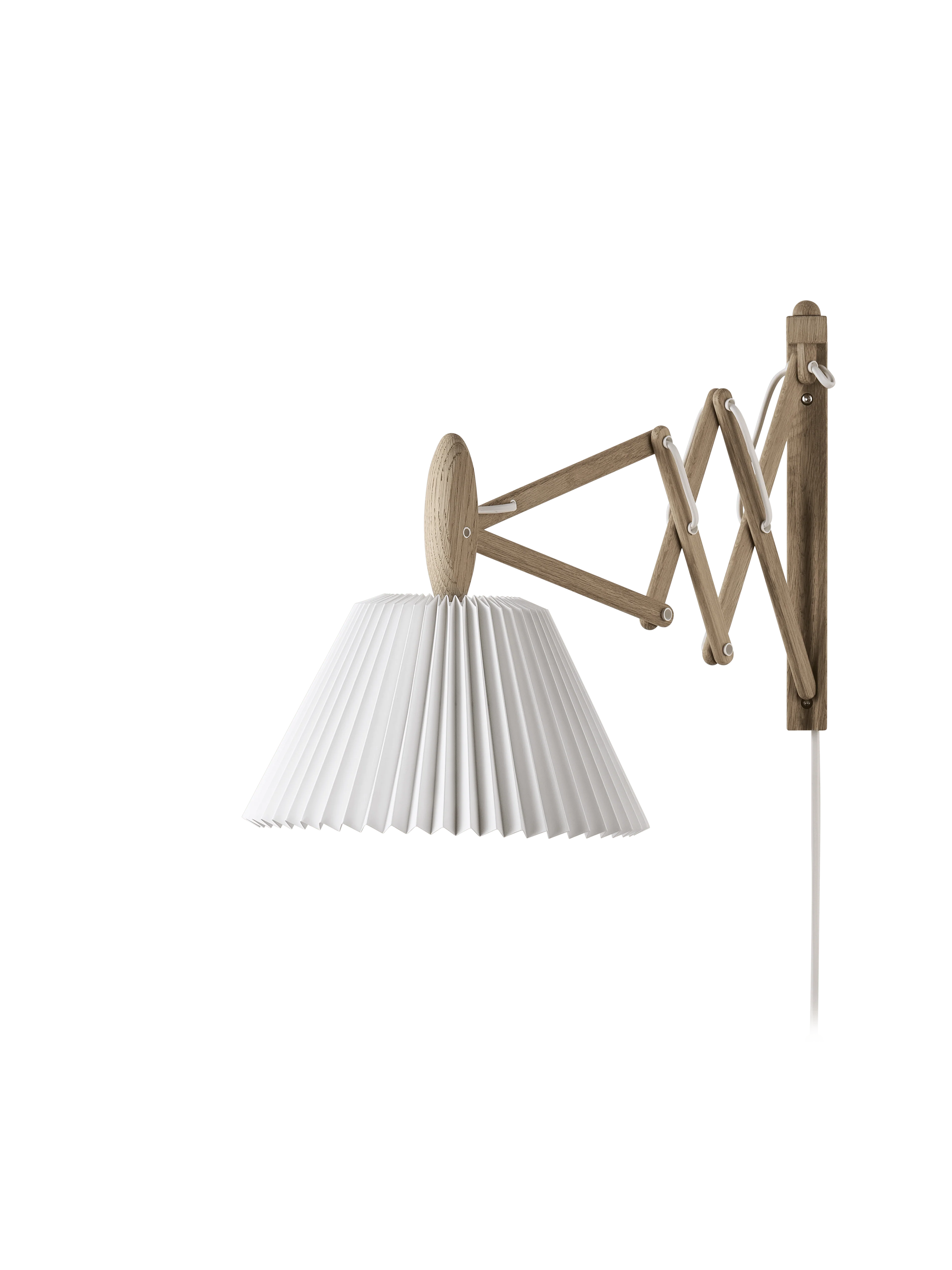 Lampa ścienna MODEL 223 2/17 SAX biały z jasną dębową podstawą - Image 13