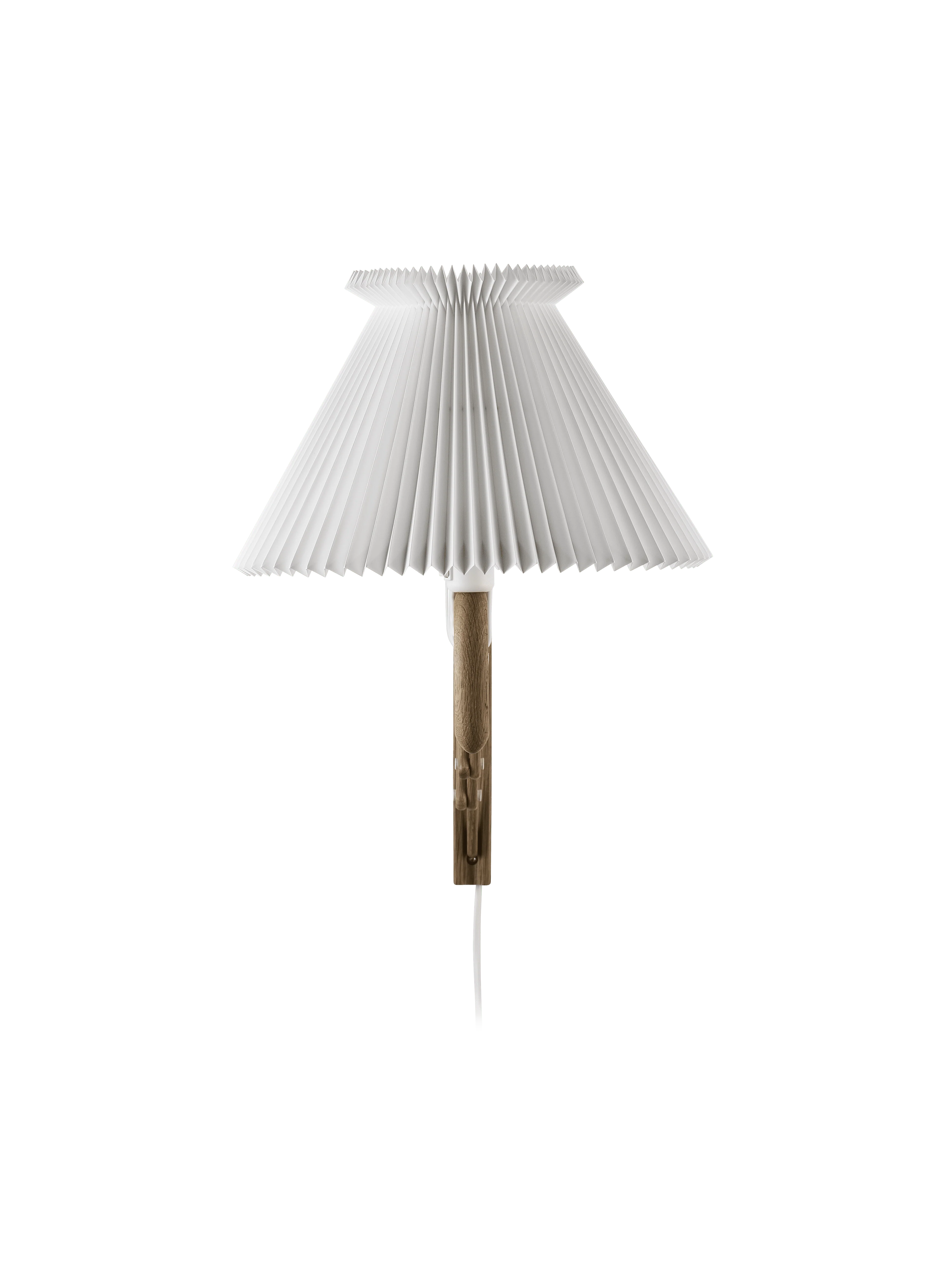 Lampa ścienna MODEL 234 6/21 SAX biały z ciemną dębową podstawą - Image 4