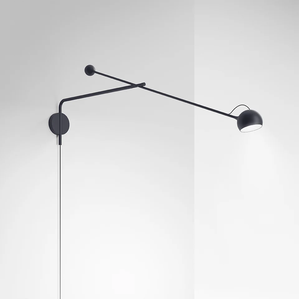 Lampa ścienna z wysięgnikiem regulowana IXA L antracytowy - Image 3