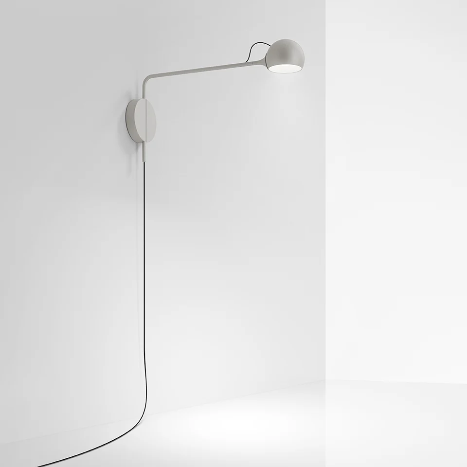 Lampa ścienna regulowana IXA jasnoszary - Image 2