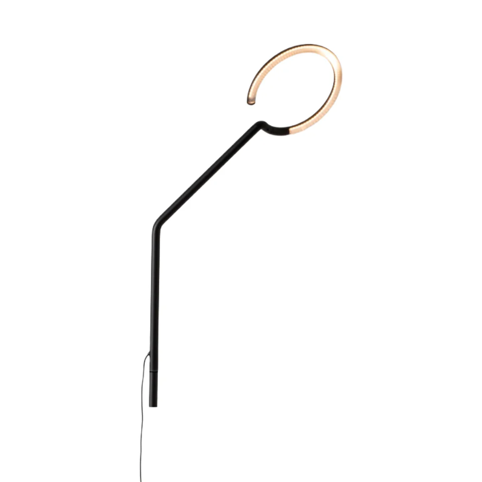 Lampa ścienna na wysięgniku VINE LIGHT czarny