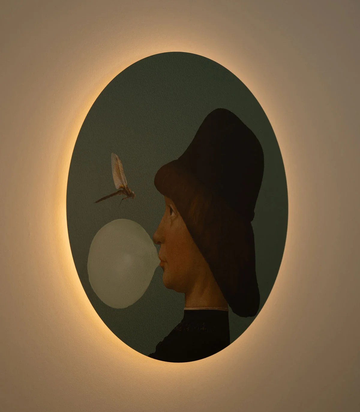 Lampa ścienna DOTS LIGHTING - BOY AND DRAGONFLY zielony - Image 3