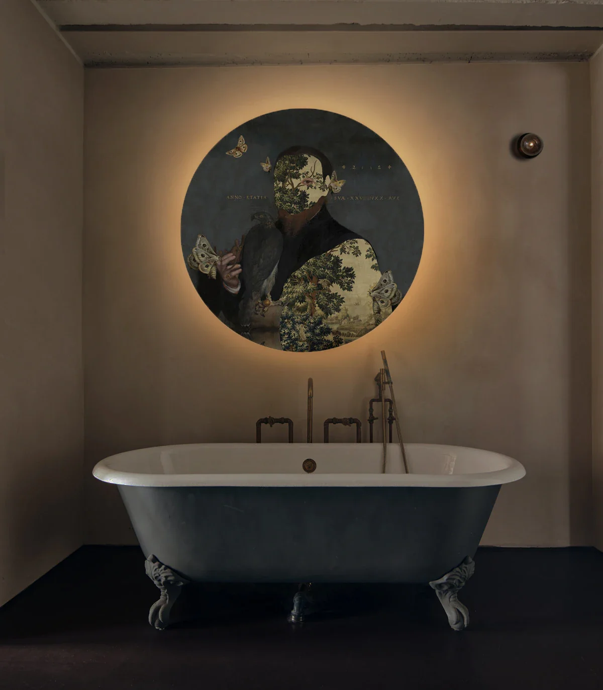 Lampa ścienna DOTS LIGHTING - GENTLEMAN MOTH ciemnoszary - Image 2