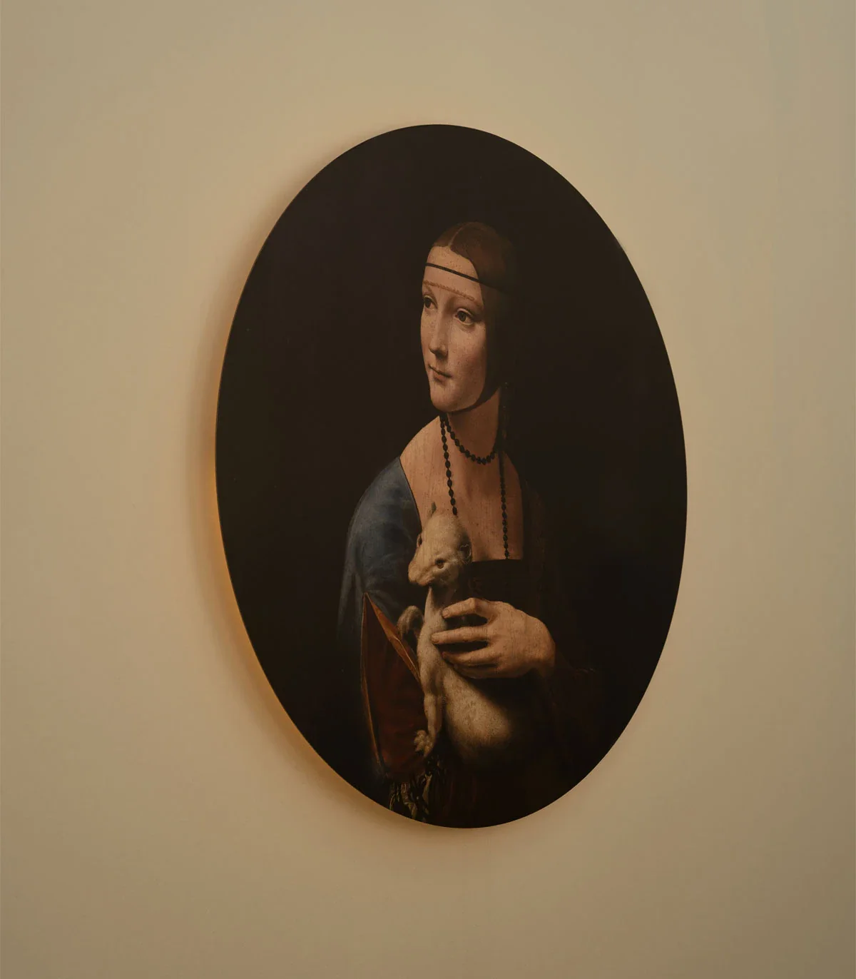 Lampa ścienna DOTS LIGHTING - LADY WITH AN ERMINE czarny - Image 3