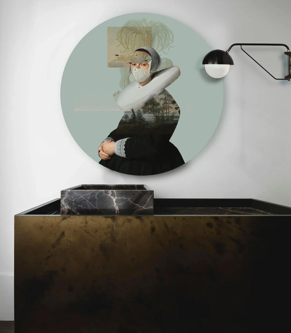 Lampa ścienna DOTS LIGHTING - LANDSCAPE MUSE zielony - Image 3