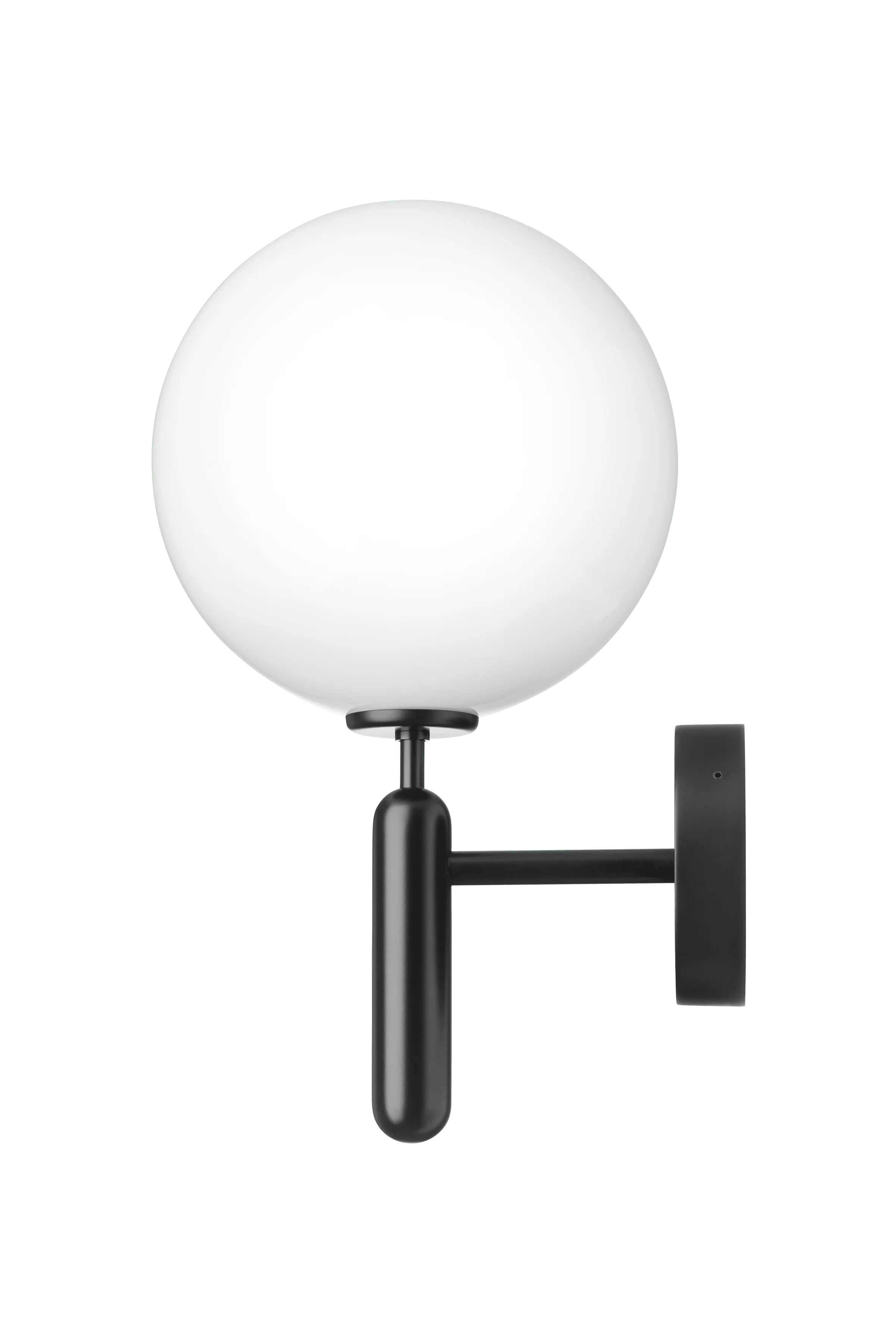 Lampa ścienna zewnętrzna MIIRA czarny z opalowym szkłem - Image 11