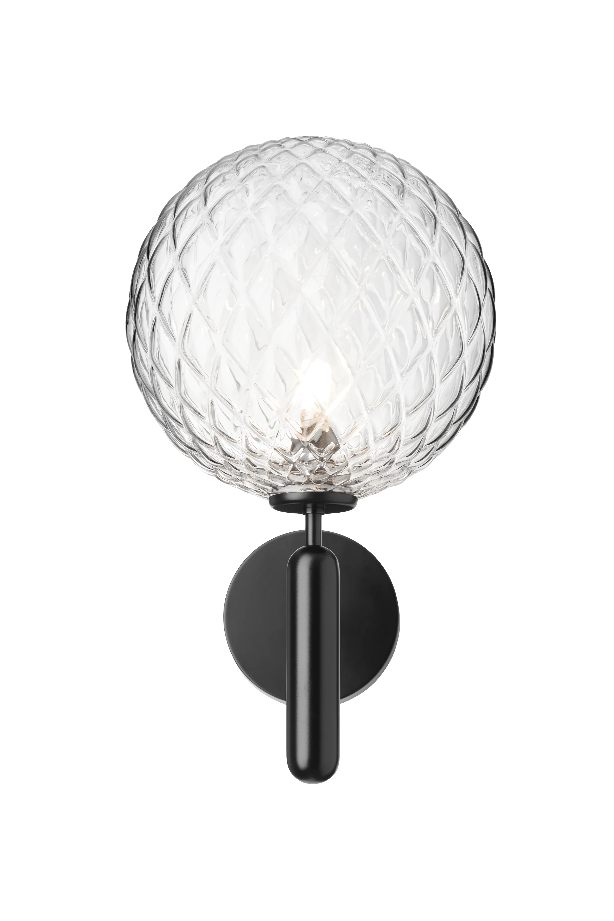 Lampa ścienna zewnętrzna MIIRA czarny z transparentnym szkłem - Image 7