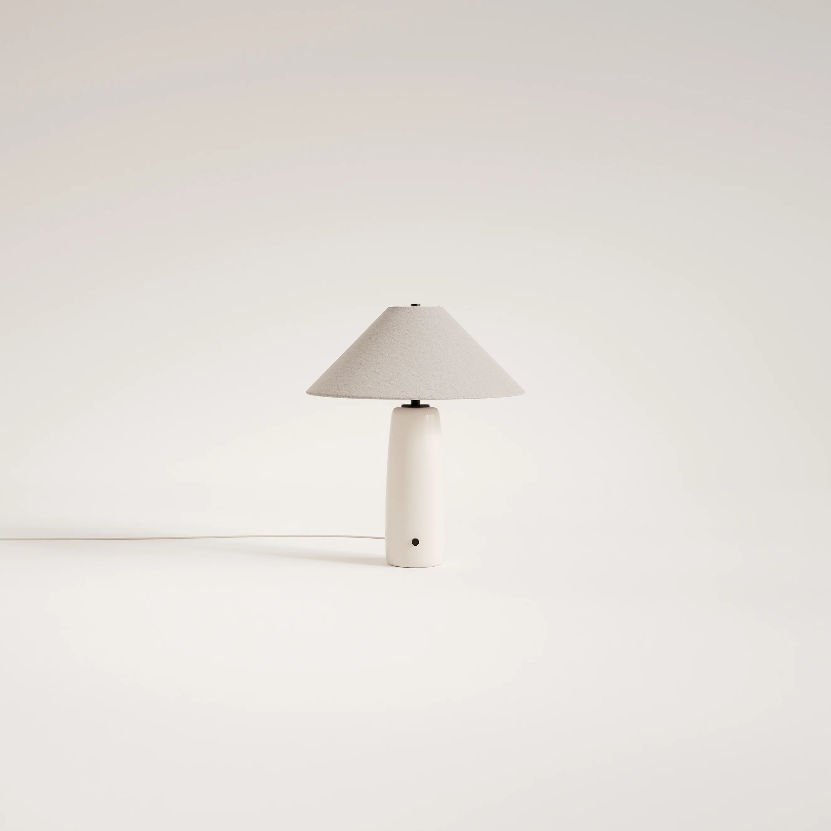 Lampa stołowa BATON beżowy - Image 8