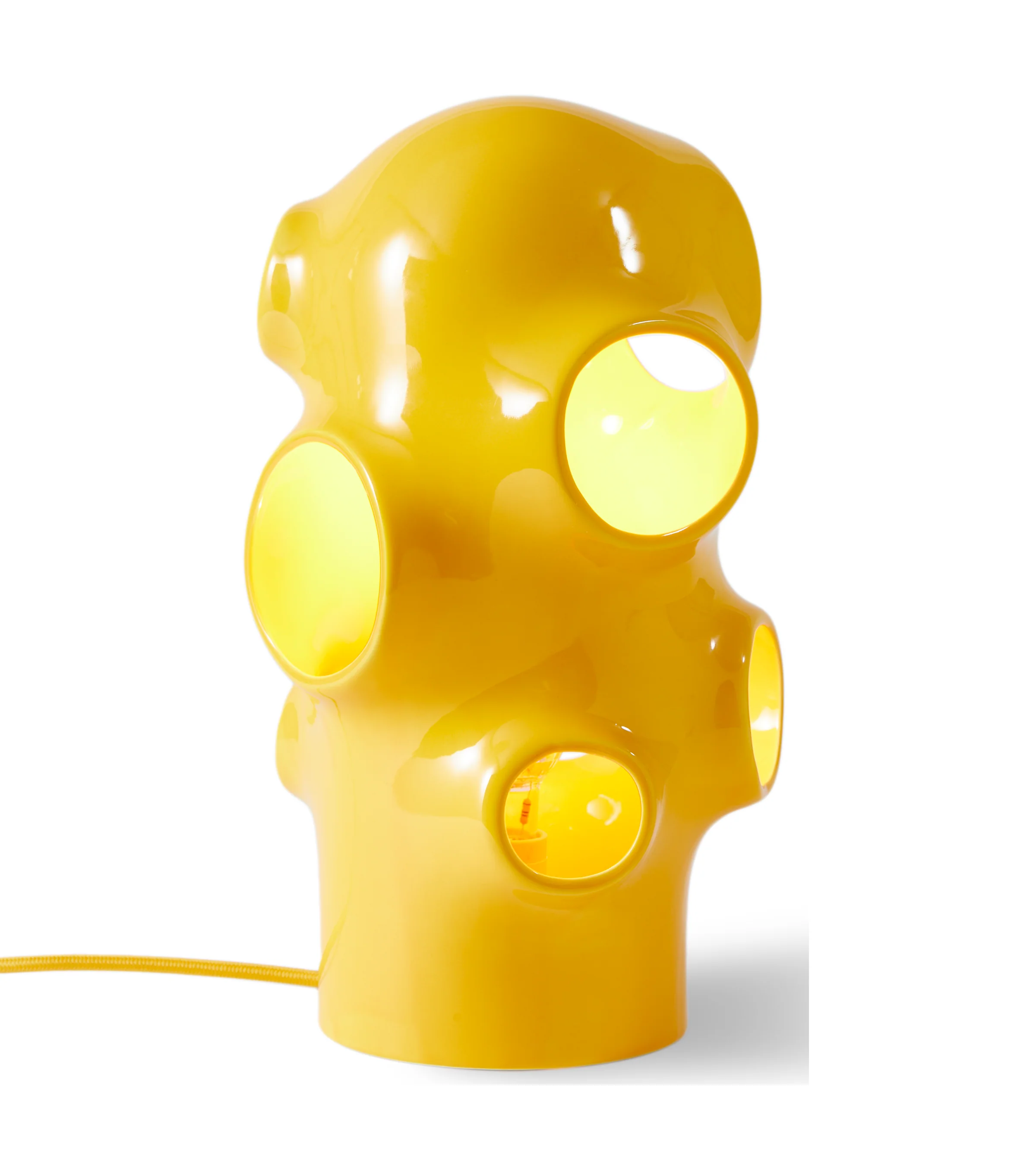Lampa stołowa BULLE pomarańczowy - Image 5