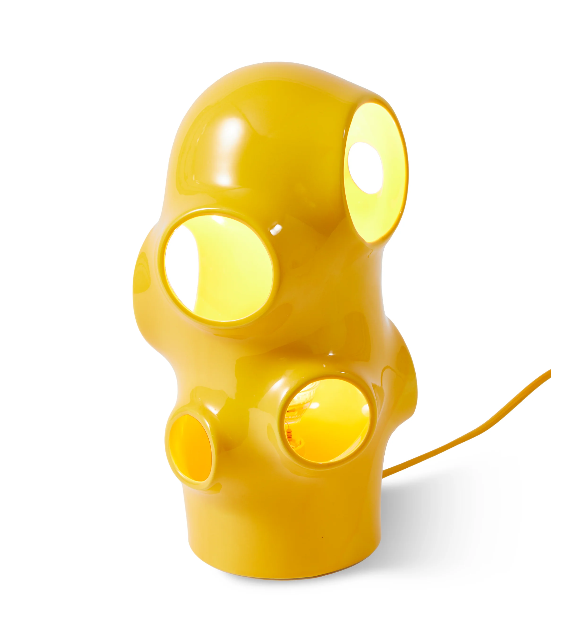 Lampa stołowa BULLE pomarańczowy - Image 7