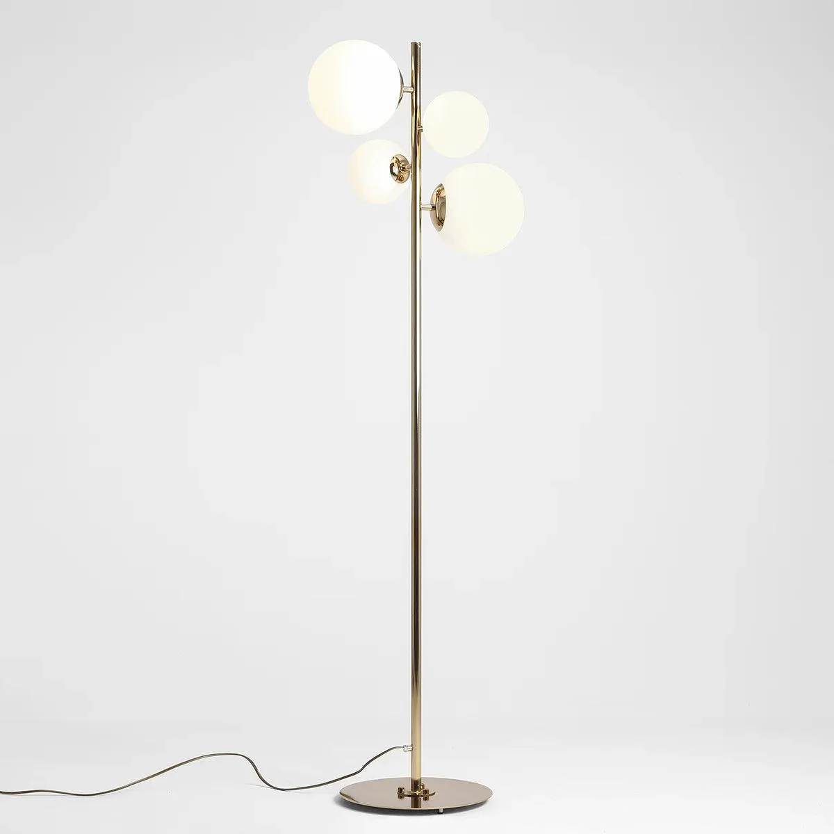 Lampa podłogowa BLOOM złoty - Image 4