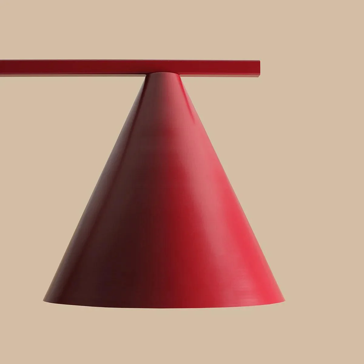 Lampa podłogowa FORM czerwony - Image 3