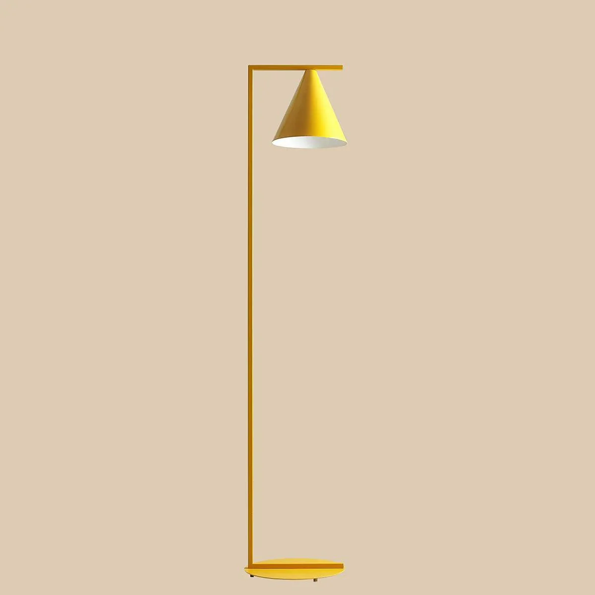 Lampa podłogowa FORM musztardowy - Image 5