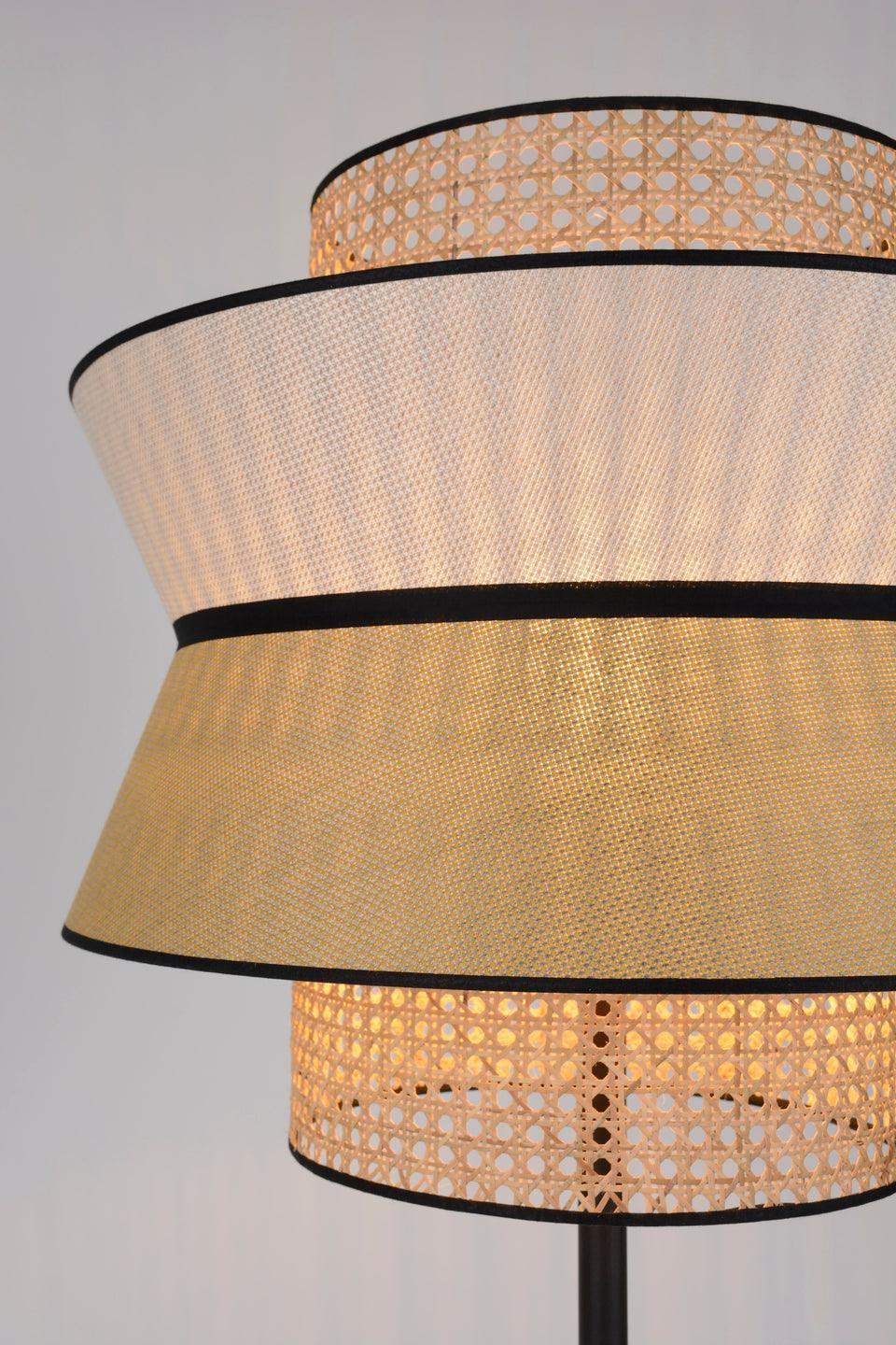Lampa podłogowa zewnętrzna SINGAPOUR miodowy - Image 3
