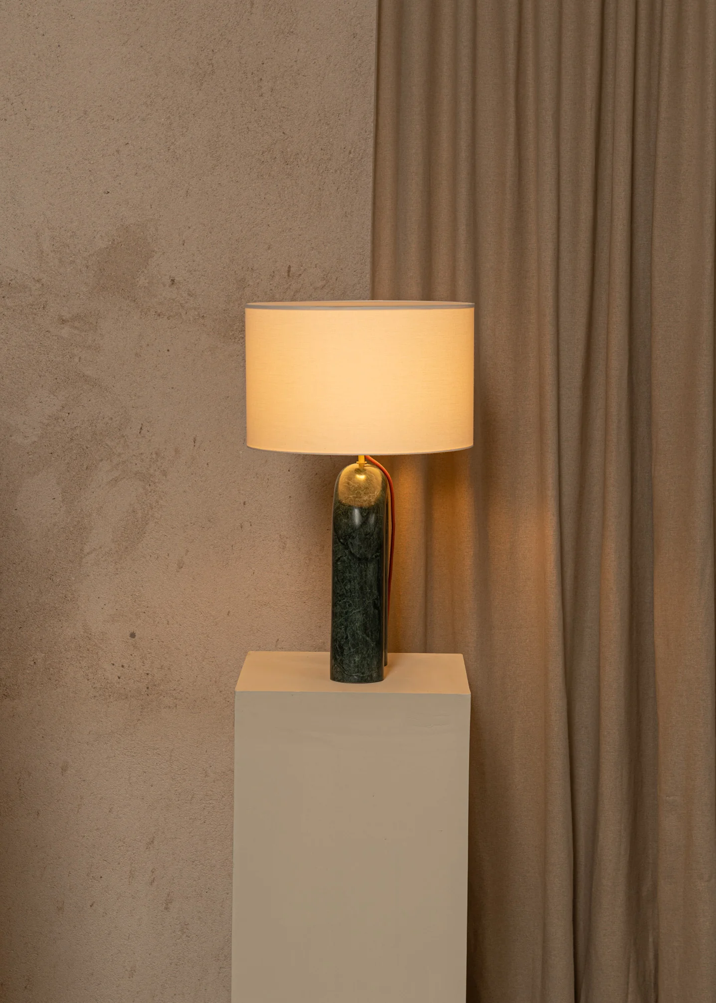 Lampa stołowa ARKO zielony marmur - Image 5